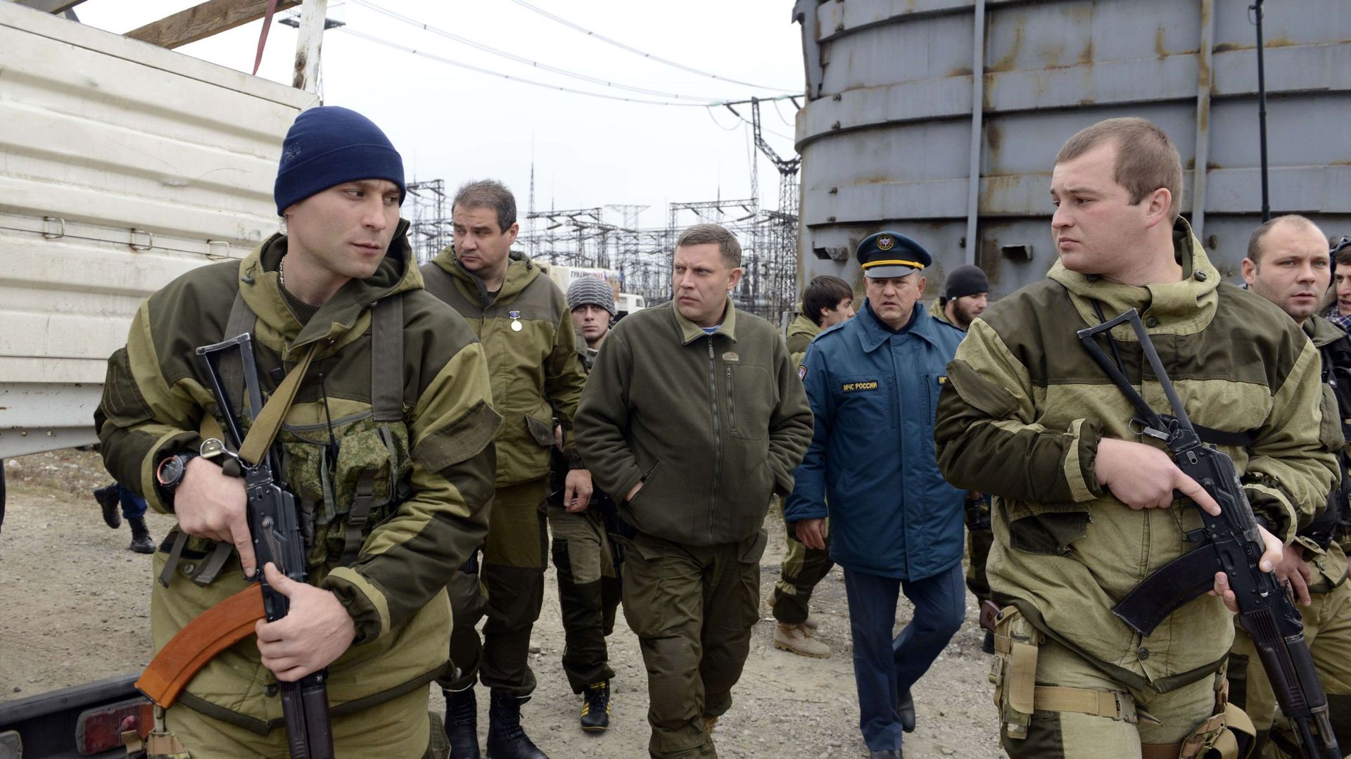 Alexander Zakharchenko, chef de la République auto-proclamée de Donetsk