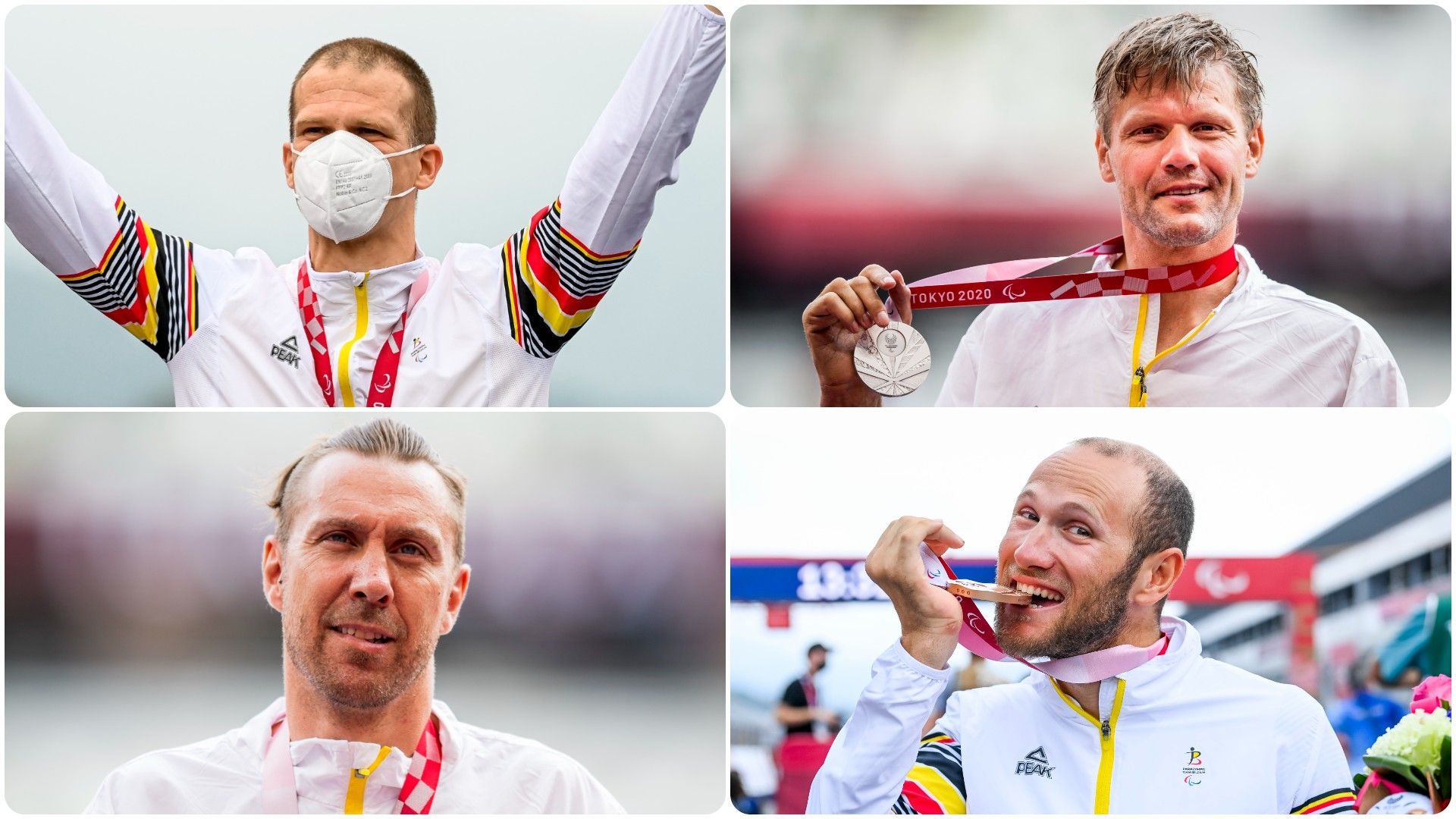 Jeux Paralympiques - Genyn, Habsch, Vromant et Hordies : Pluie de médailles belges cette nuit à Tokyo !