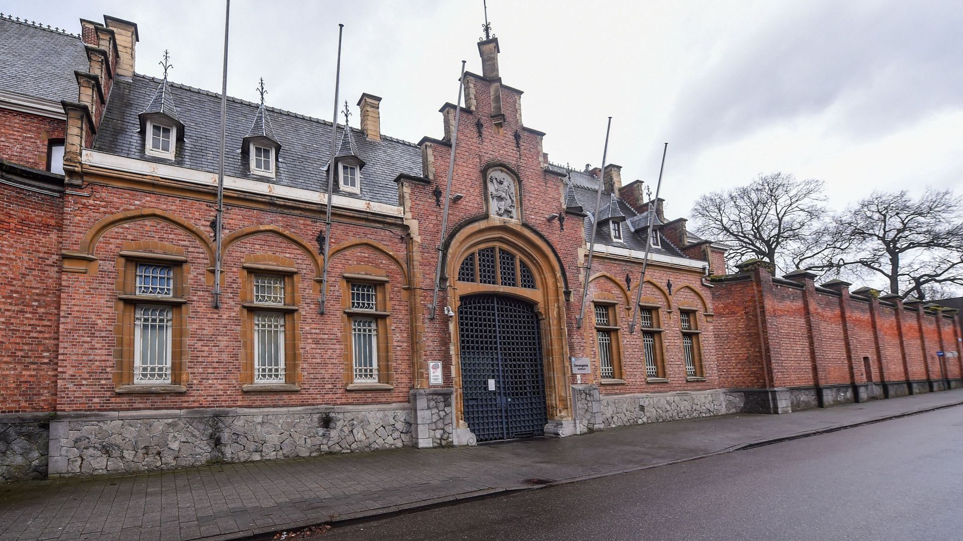 Photo d'illustration montrant la prison de Turnhout, le vendredi 20 décembre 2019.