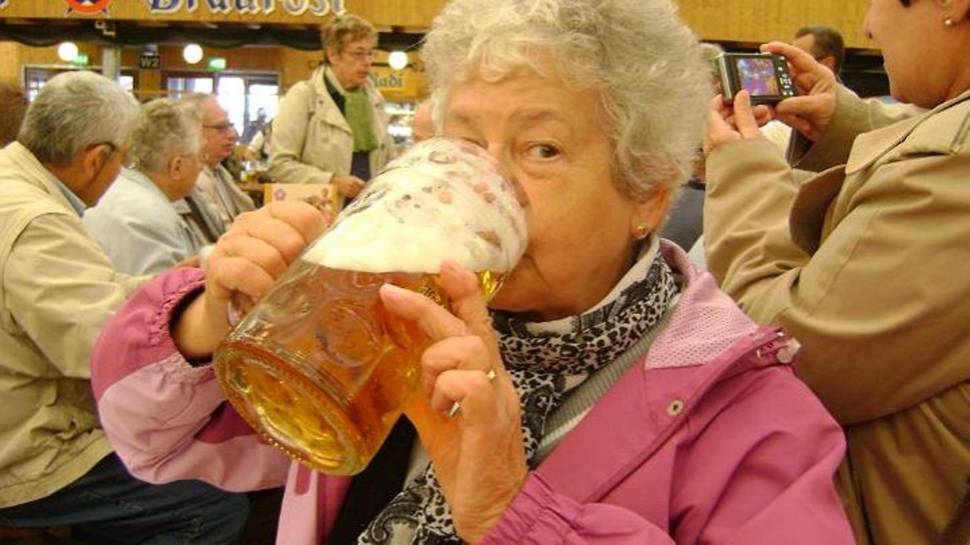 Boire de la bière pour être centenaire?