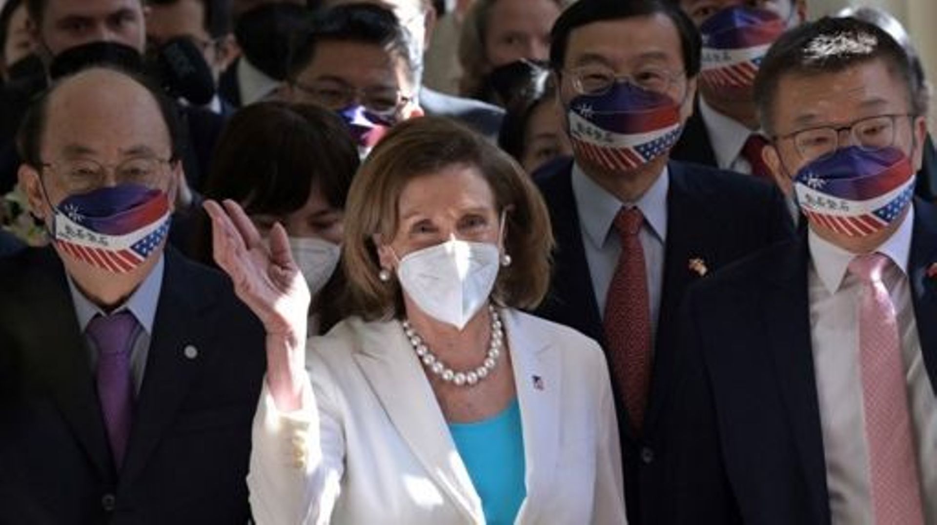 Pelosi à Taïwan – A Taïwan, Nancy Pelosi dit être venue "en paix" dans la région