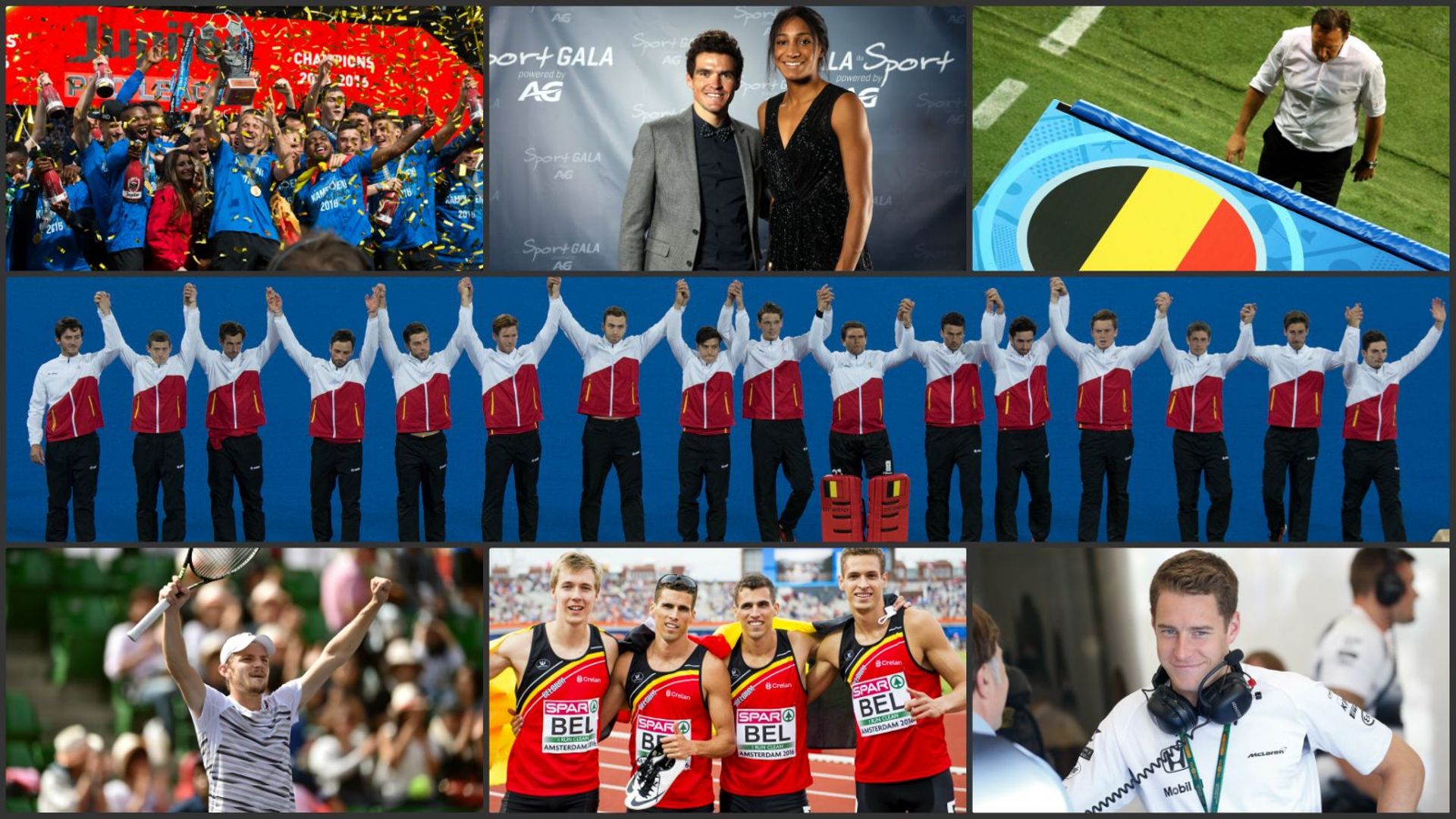 Les 12 moments forts du sport belge en 2016