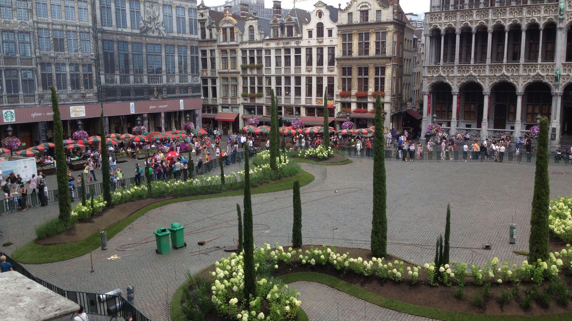 Bruxelles: le Flowertime  2015 est en pleine éclosion baroque