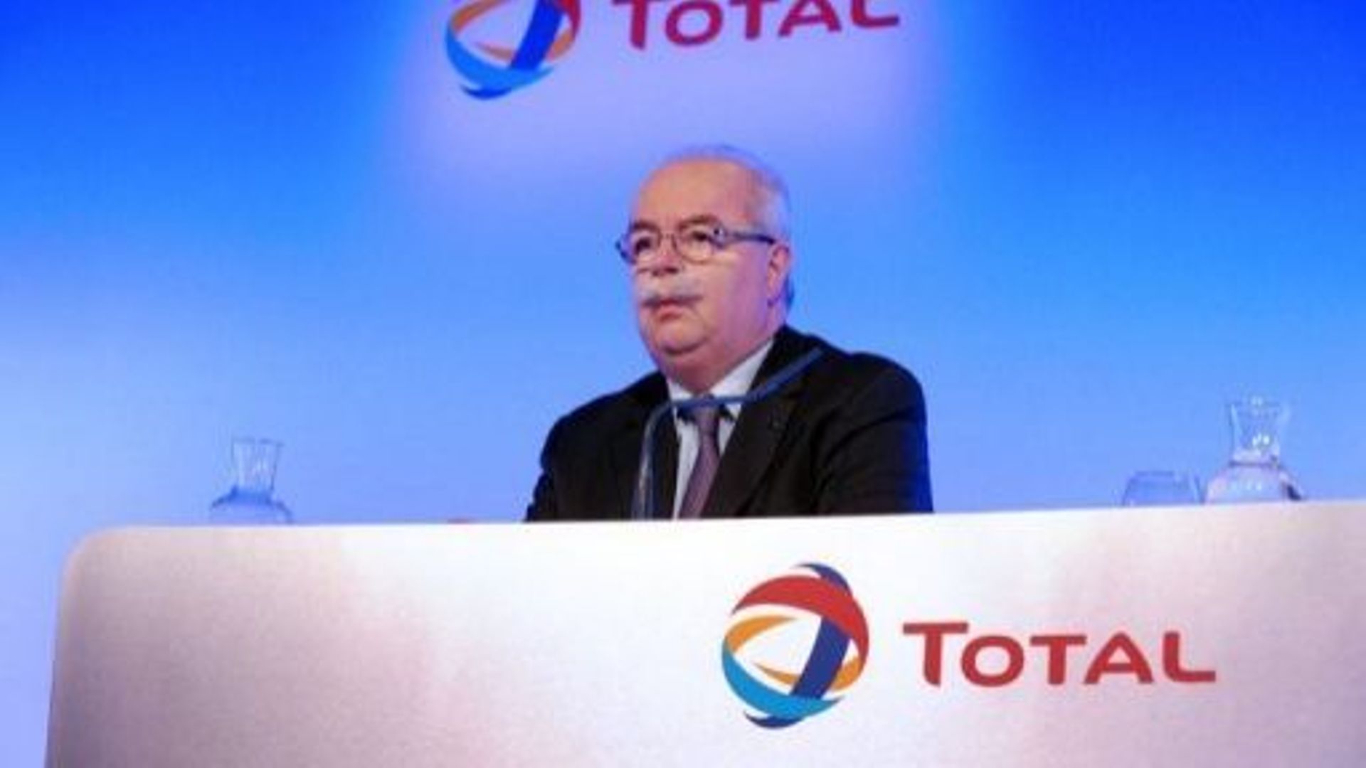 Le PDG de Total, le 13 février 2013 à Paris