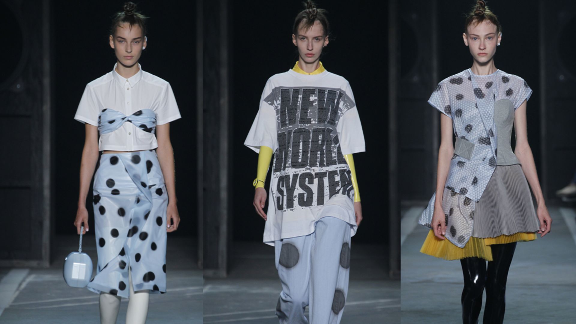 Silhouette androdyne chez Marc by Marc Jacobs SS15
