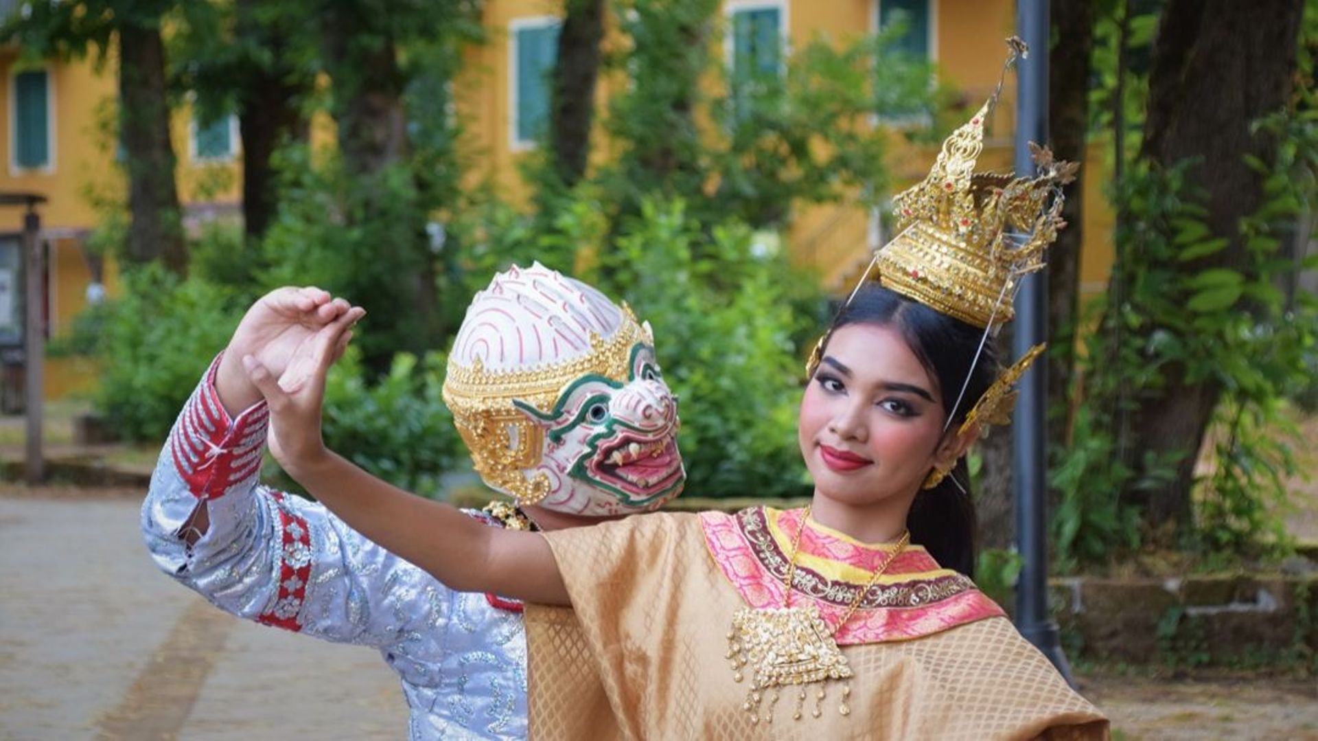 L'ensemble thaïlandais "Triam Nom Samut Prakan Folk Dance Group" qui se produira à Jambes