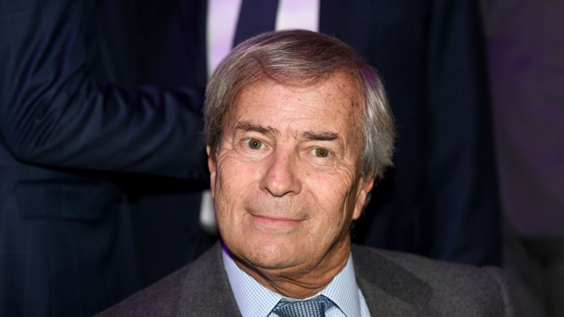 Le milliardaire français Vincent Bolloré, qui contrôle le groupe de médias Vivendi, à Paris le 15 avril 2019