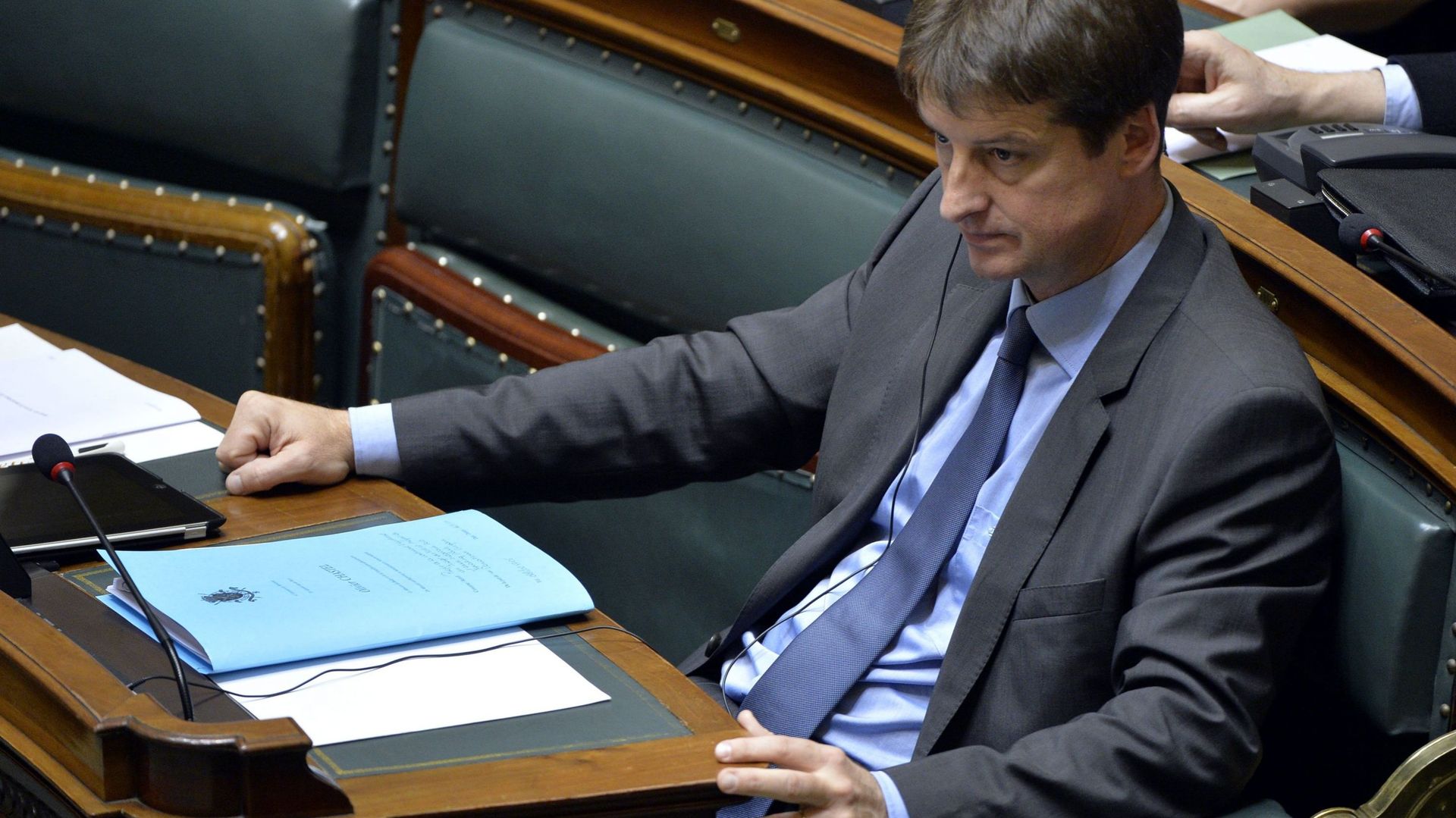 Le ministre du Budget, Olivier Chastel (MR),  conduira la liste pour la Chambre