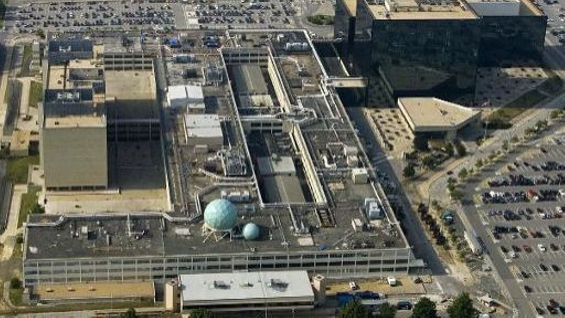 Les locaux de l'agence de sécurité nationale américaine (NSA), le 31 mai 2006 à Fort Meade (Maryland)