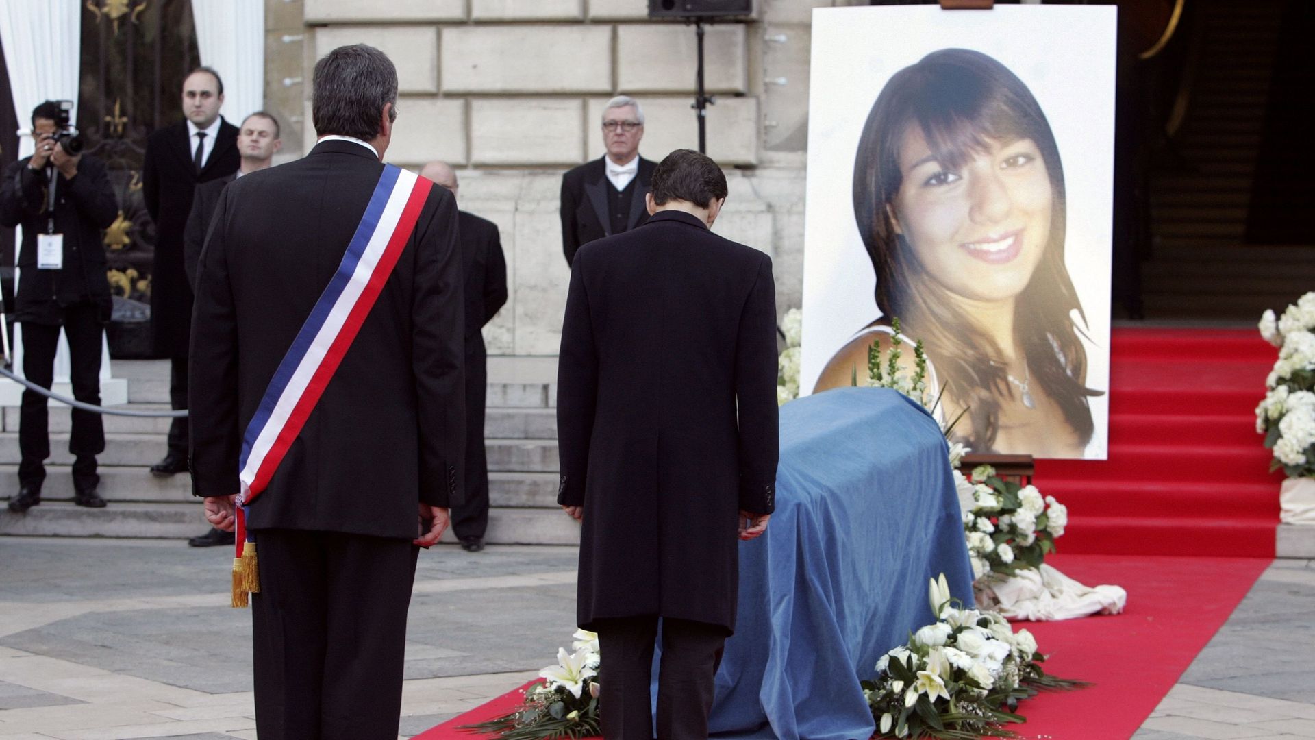 Les funérailles de Cécile Vannier en 2009