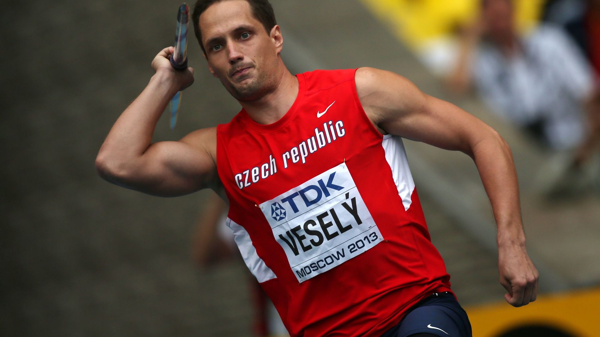 Vitezslav Vesely domine le javelot