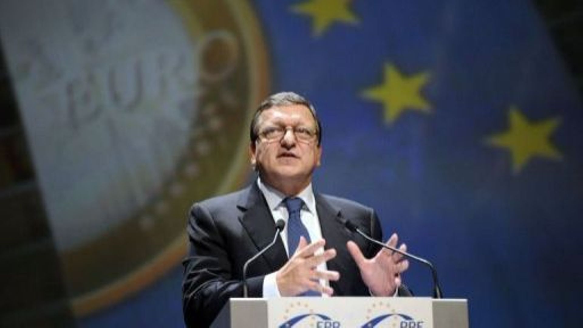 Le président de la Commission européenne, José Manuel Barroso, le 8 décembre 2011 à Marseille