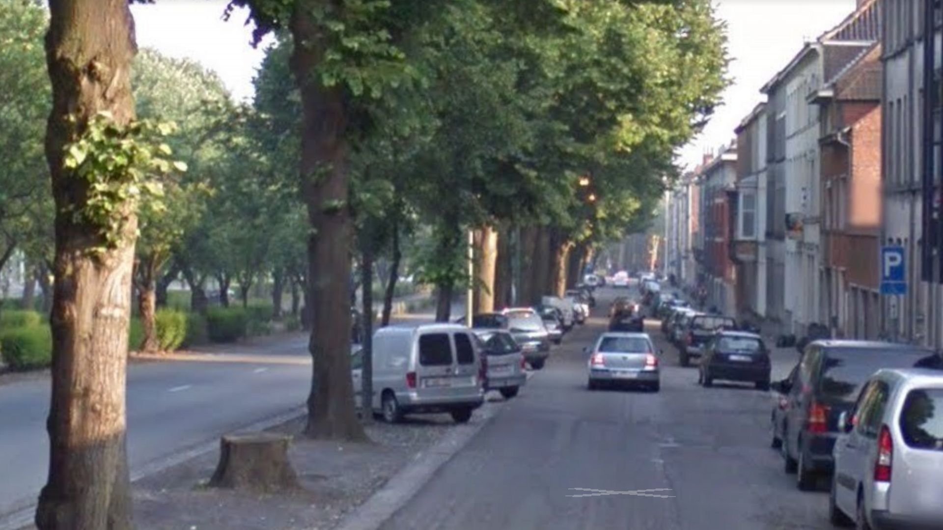 Le boulevard Bara à Tournai 