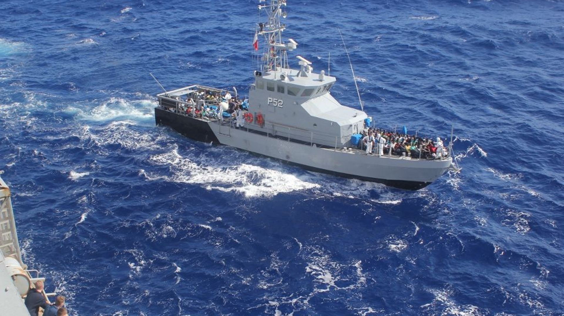 Image prétexte d'un navire de la marine maltaise. 