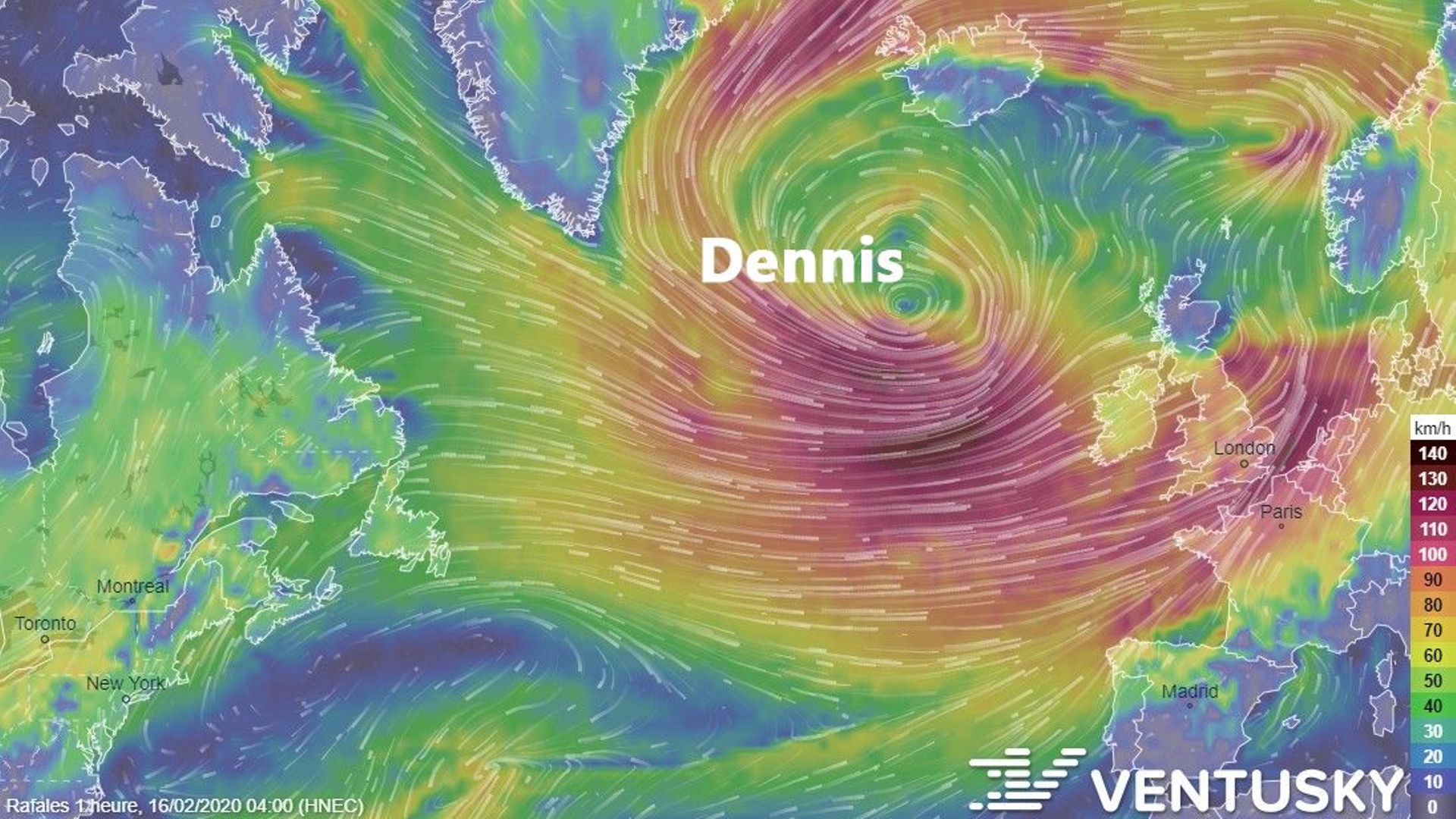 Météo : la tempête Dennis prévue ce week-end ne sera pas Ciara numéro 2