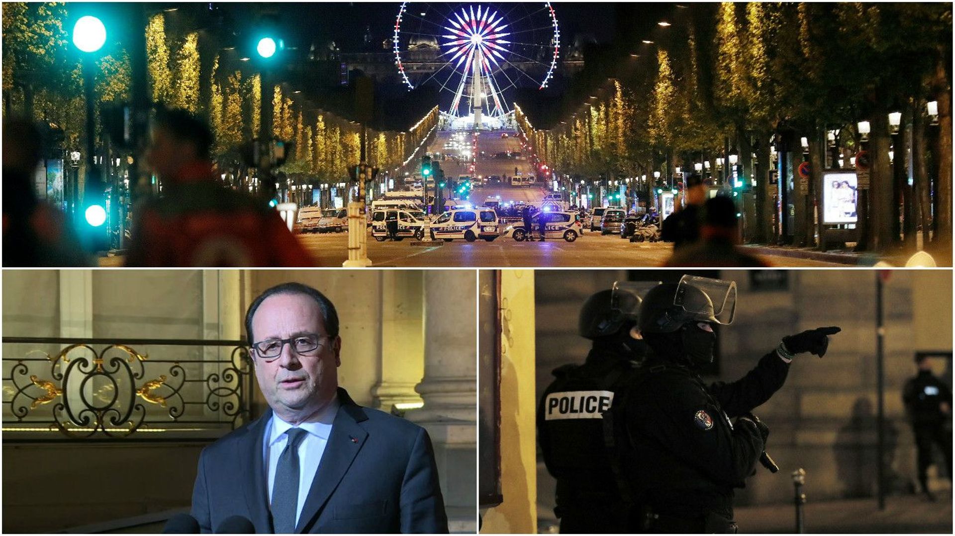 Un policier a été tué et deux autres grièvement blessés jeudi soir lors d'une fusillade sur la célèbre avenue des Champs-Elysées à Paris. L'auteur a quant à lui été abattu. Une touriste a également été légèrement touchée par des éclats. 