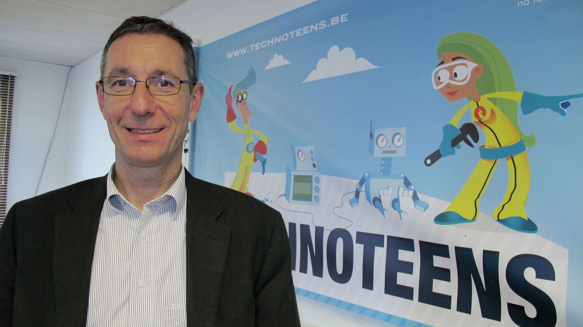 Thierry Castagne, directeur d'Agoria-Wallonie"Cela ne doit pas cacher la nouvelle industrie de la technologie, de l’ingénierie. Une industrie davantage en col blanc." 