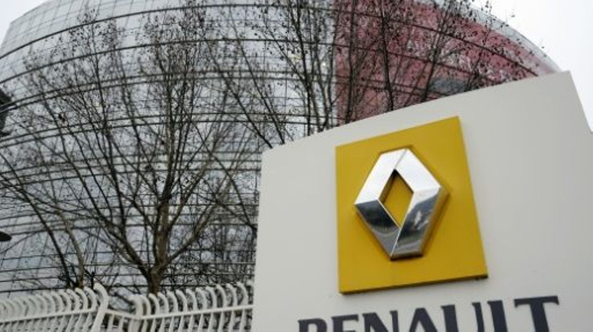 Le siège de Renault à Boulogne-Billancourt, le 18 janvier 2013