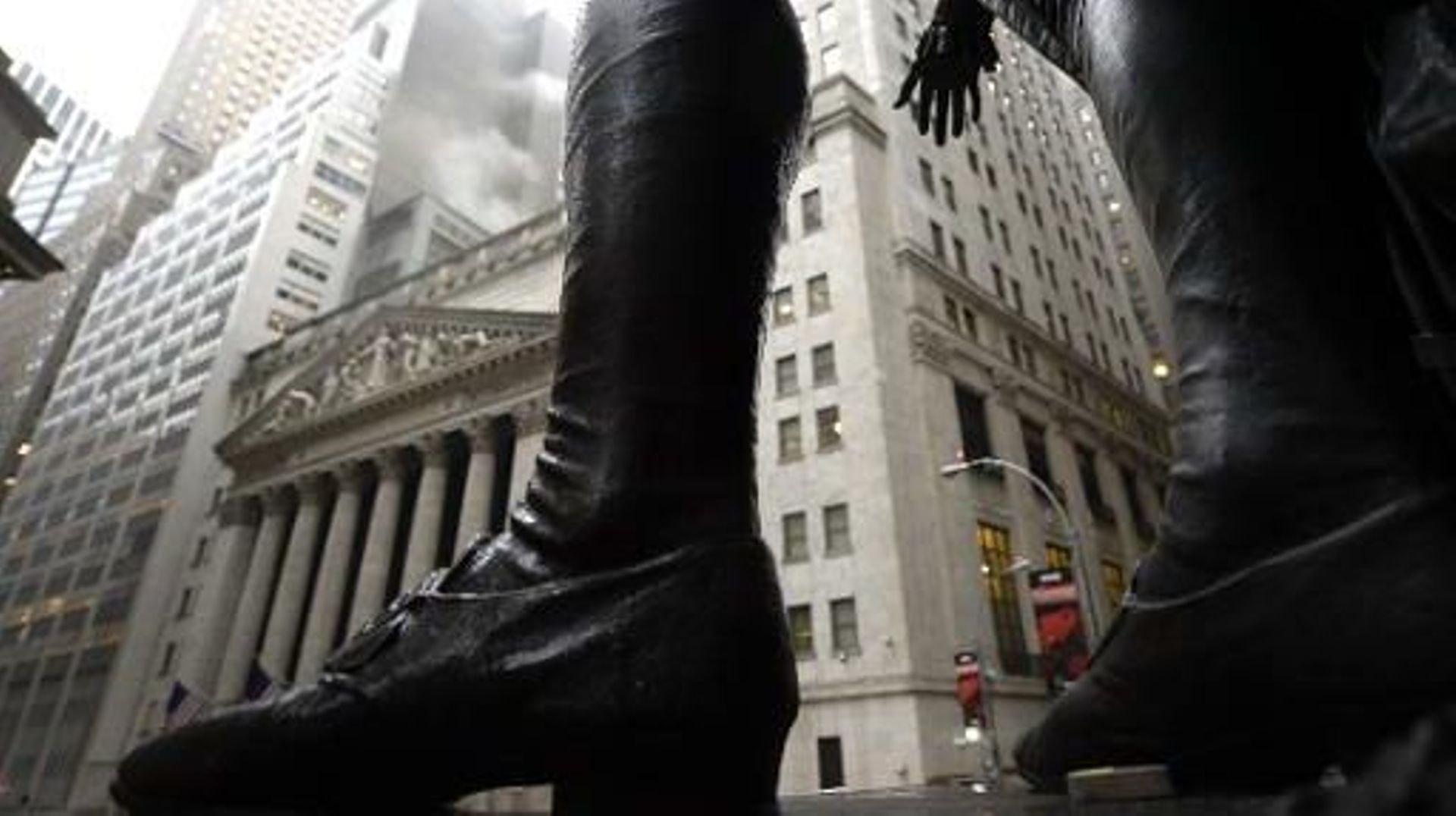 La Bourse de New York à Manhattan, le 19 février 2014