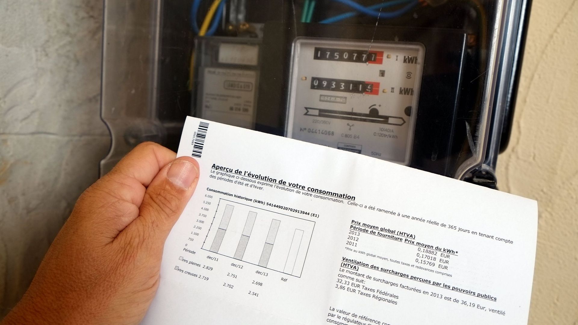 Le prix de l'électricité est moins cher en Belgique que dans les pays voisins, dit la Creg