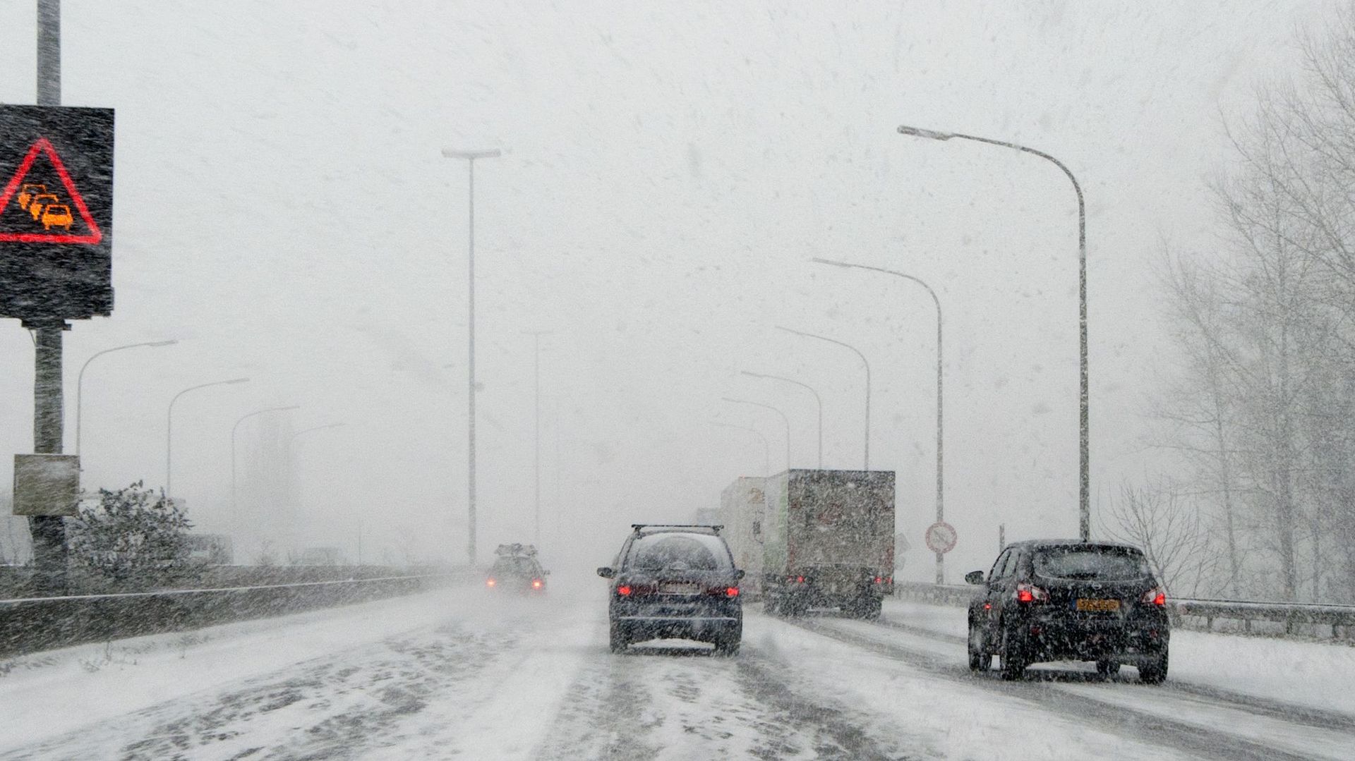 Il faudra peut-être se méfier de la neige sur les routes ardennaises dans la nuite de dimanche à lundi