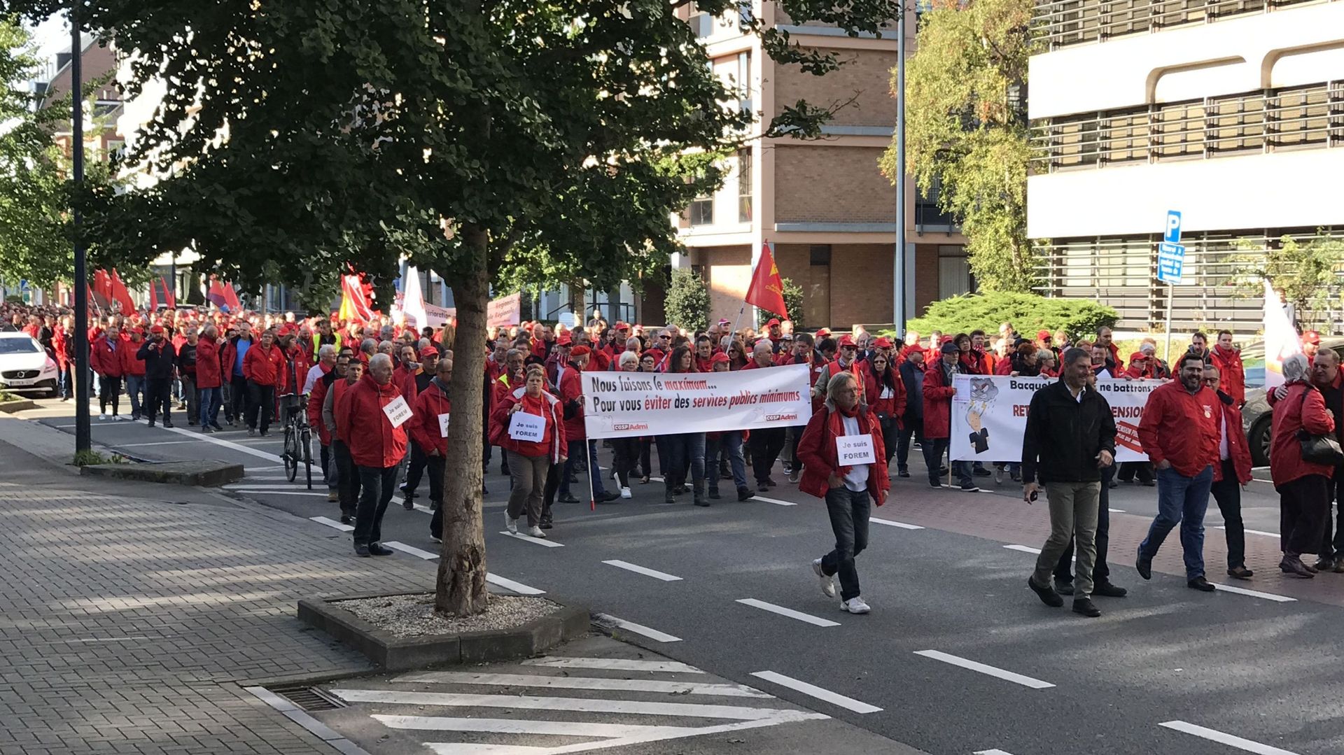 La CGSP manifeste ce mercredi à Namur "pour défendre les services publics"