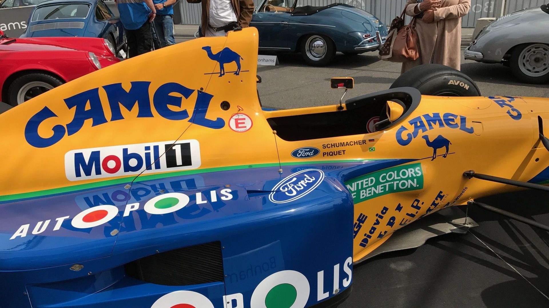 La Benetton de Schumi est repartie au garage faute d'acheteur au prix demandé