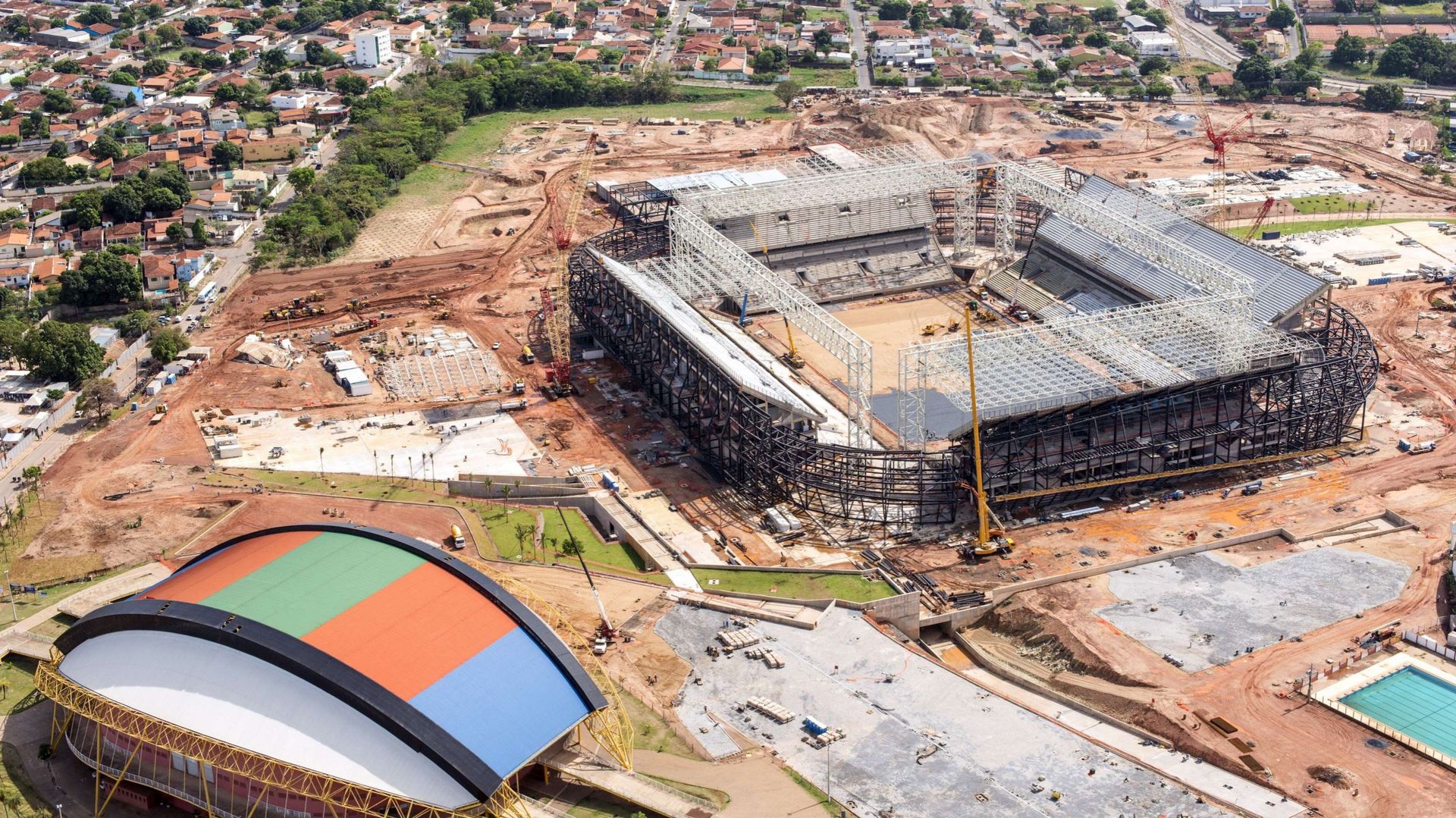 Mondial: Le gouvernement brésilien nie tout problème au stade de Cuiaba