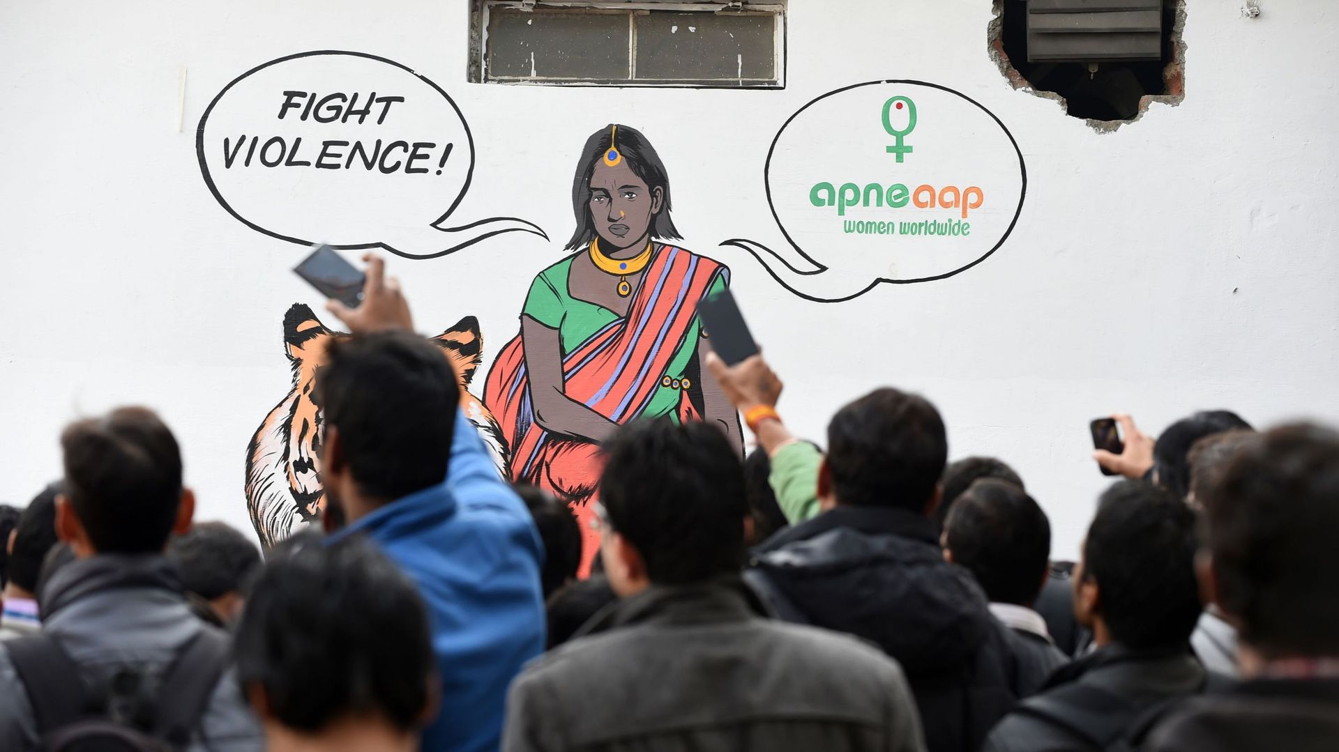 Manifestation contre le viol à New Delhi, en 2015.