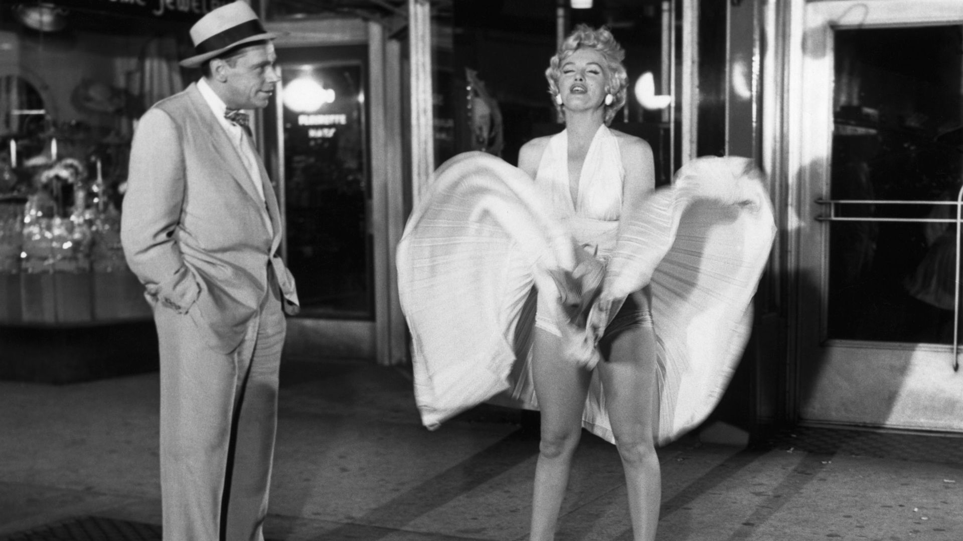 Marilyn Monroe dans Sept ans de réflexion, avec Tom Ewell
