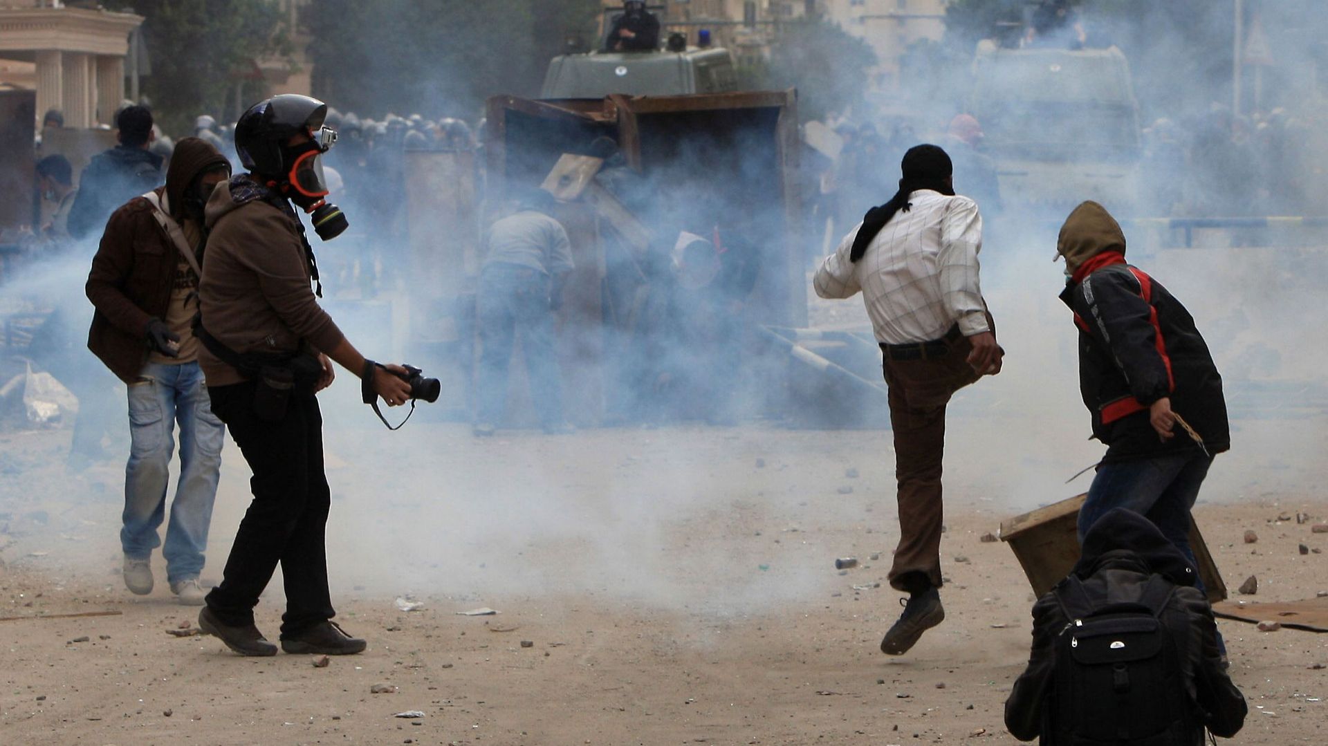 Les affrontements ont repris dans le centre du Caire