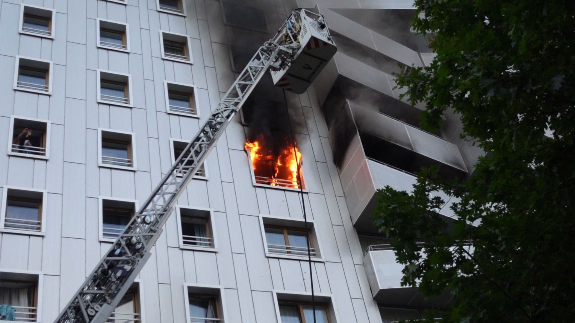 L'incendie s'est déclaré mercredi soir à Anderlecht. 