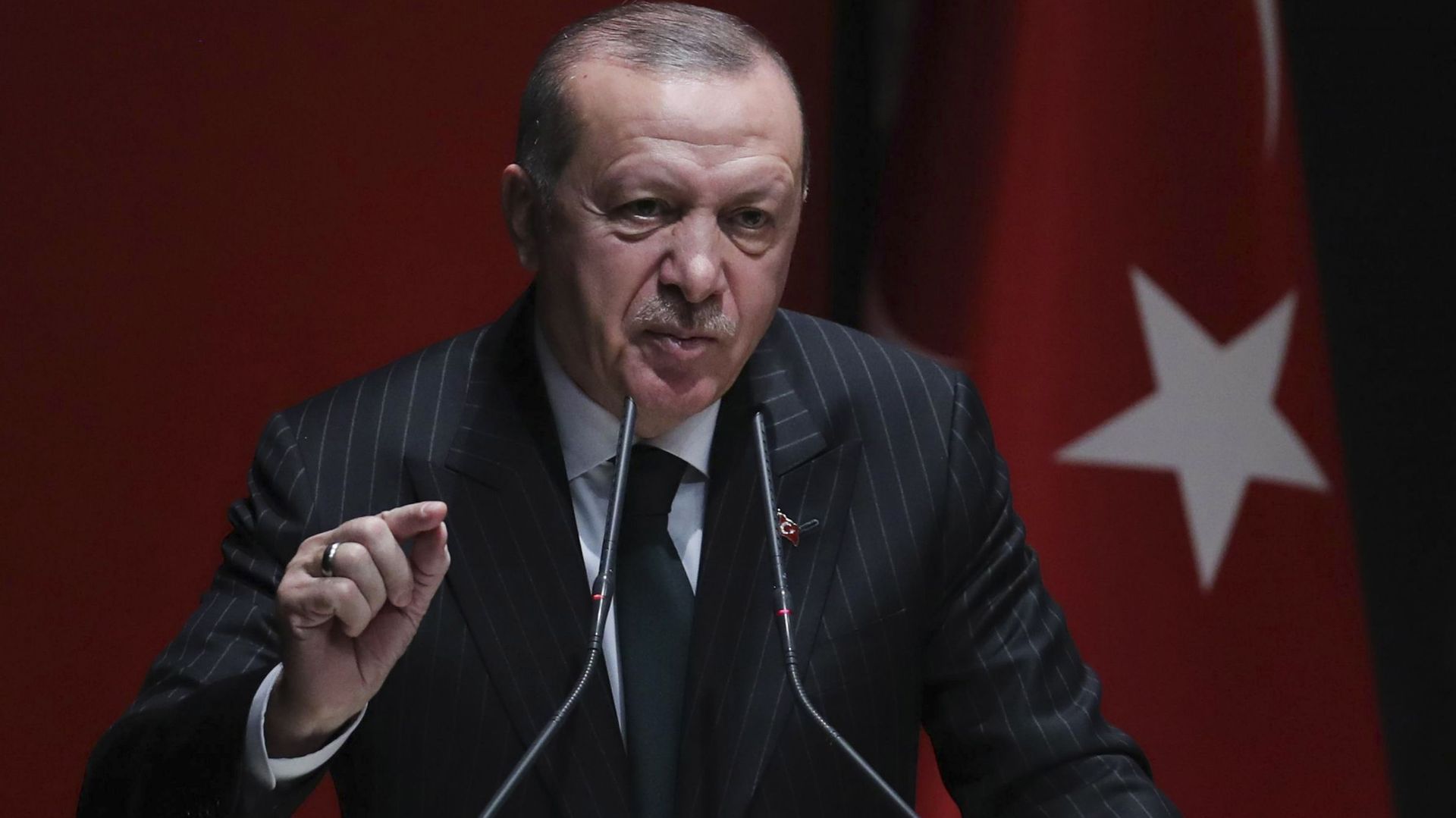 Le président turc a déclaré qu'il suivait la il suivait la situation "avec préoccupation"