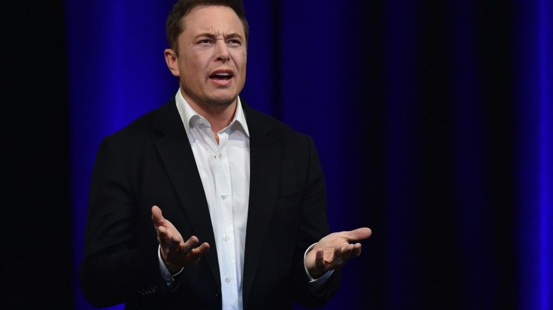 Elon Musk, patron de Tesla, le 28 septembre 2017 à Adelaide, en Australie