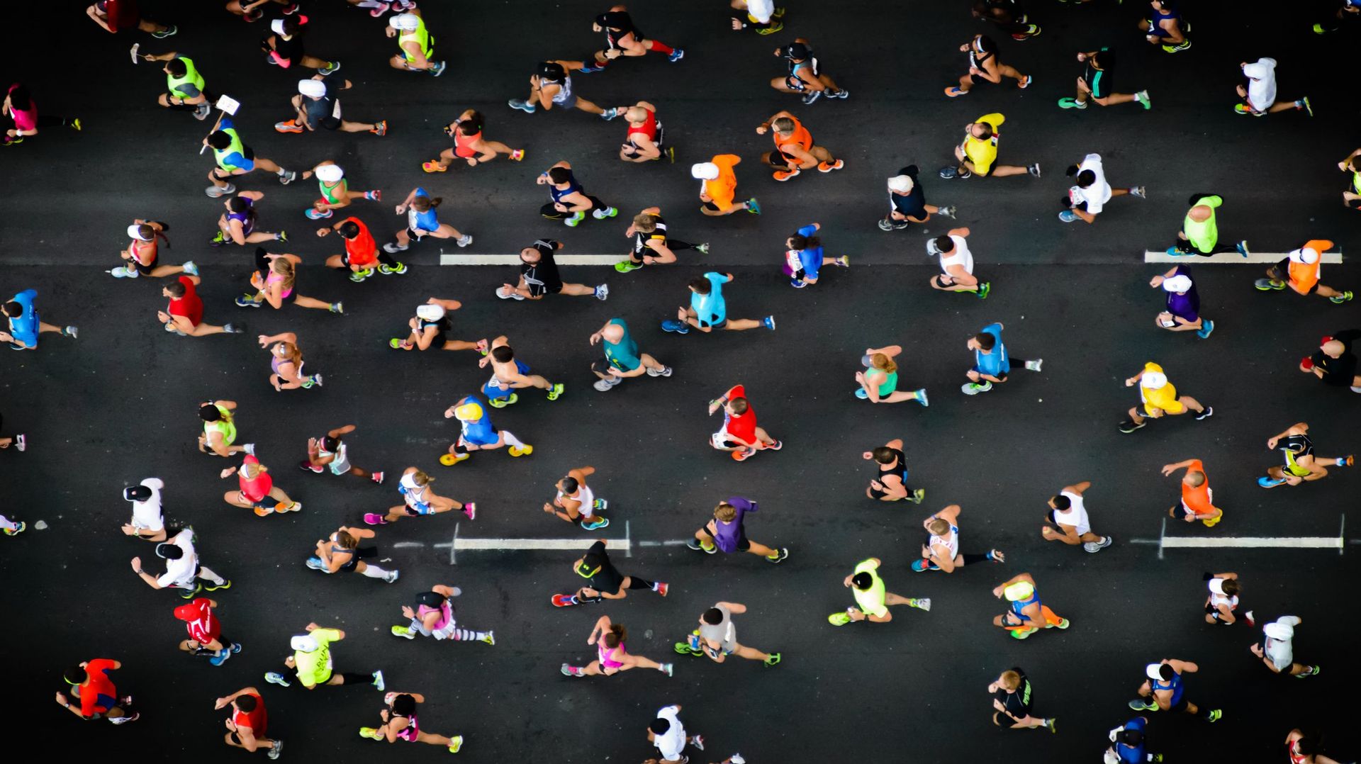 Environ 5.000 coureurs étaient inscrits à cette épreuve de 42,2 km.