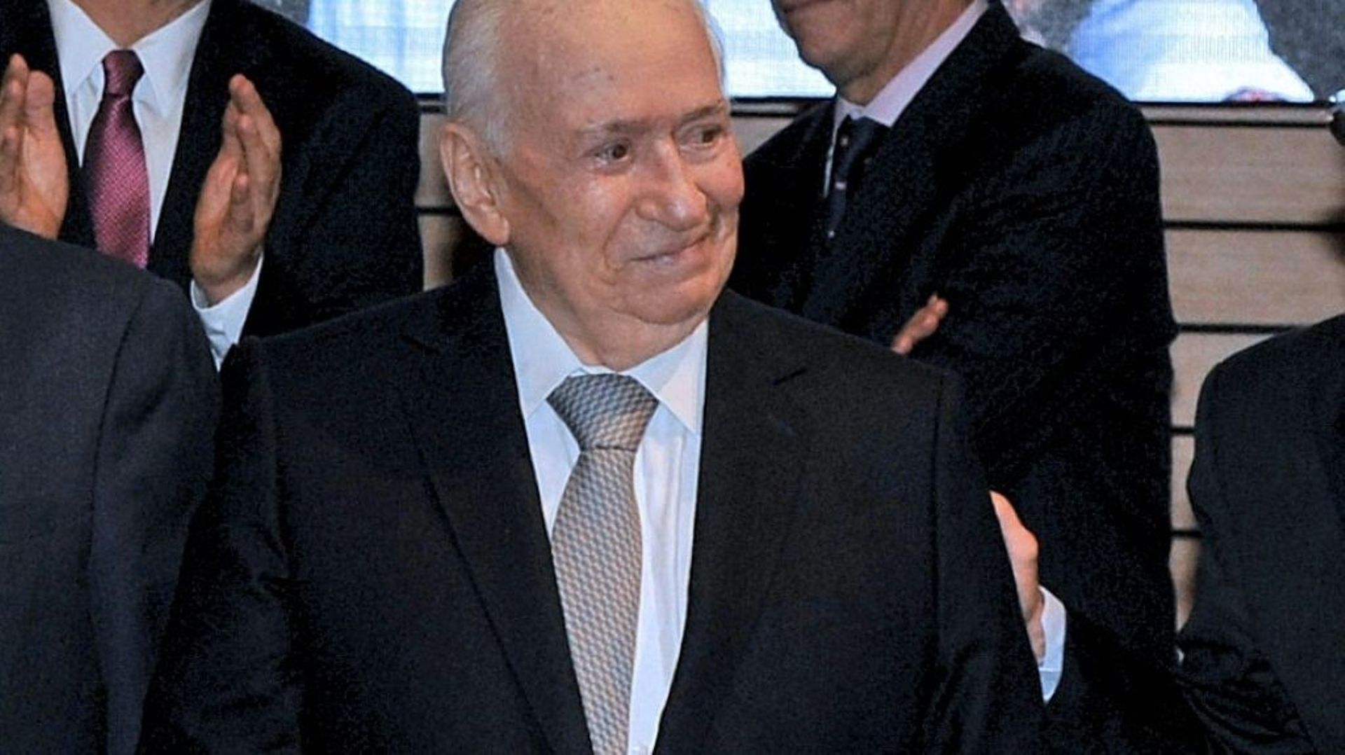 L'ancien président colombien Belisario Betancur, le 19 mai 2016 à Bogota