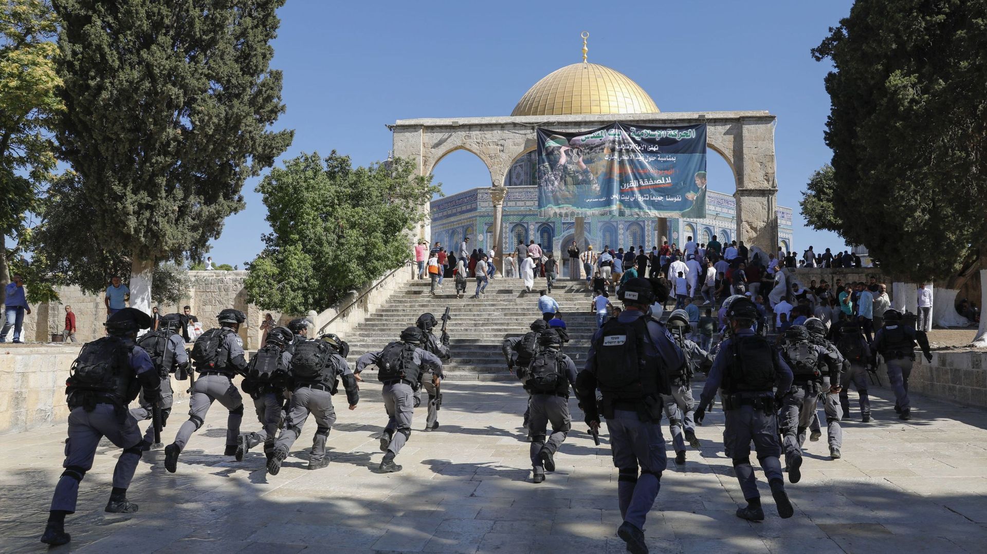 Tensions sur l'esplanade des Mosquées à Jérusalem, 61 palestiniens blessés