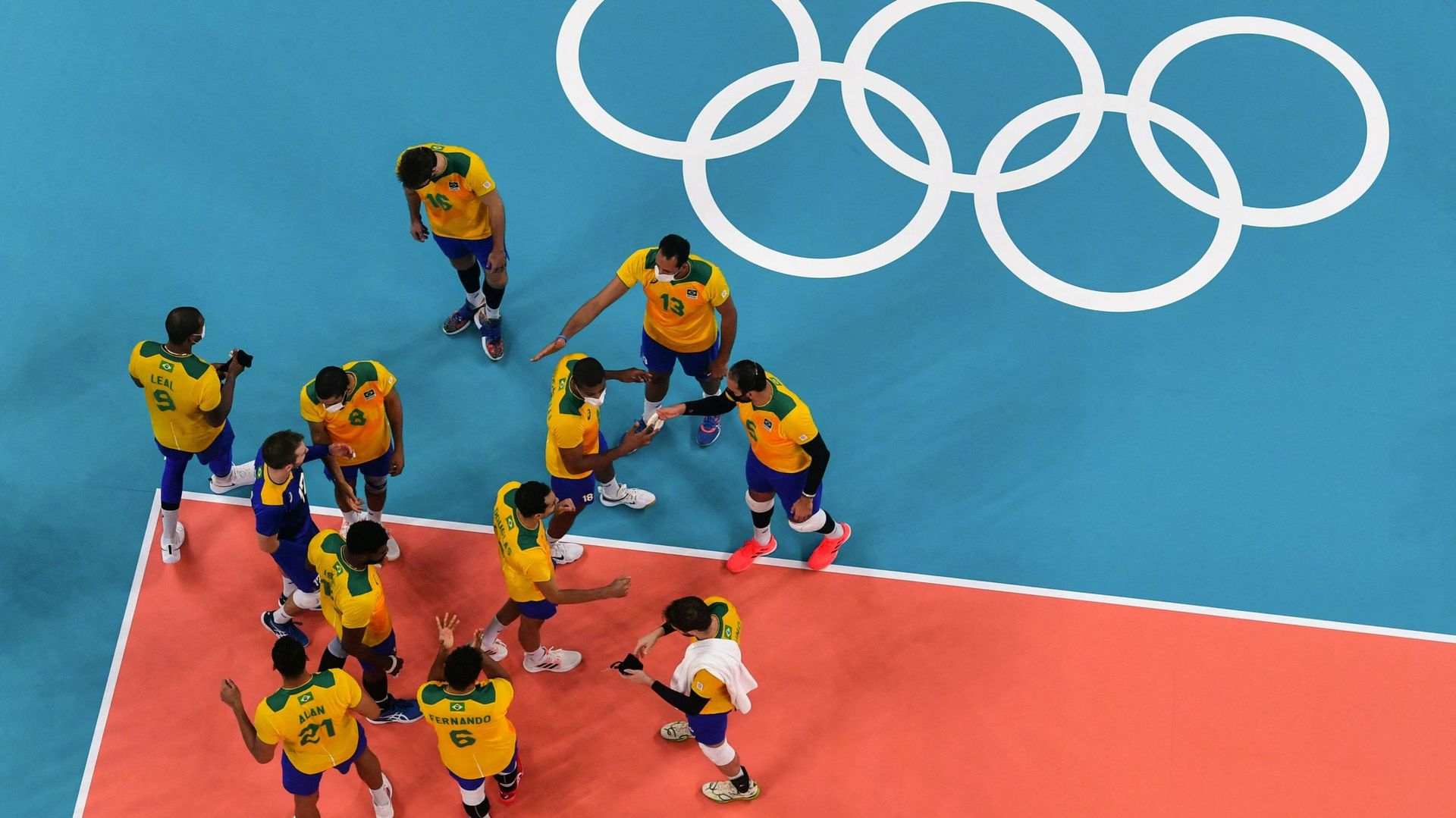 Le Brésil et l’Argentine s’affrontent dans le tournoi de volley.