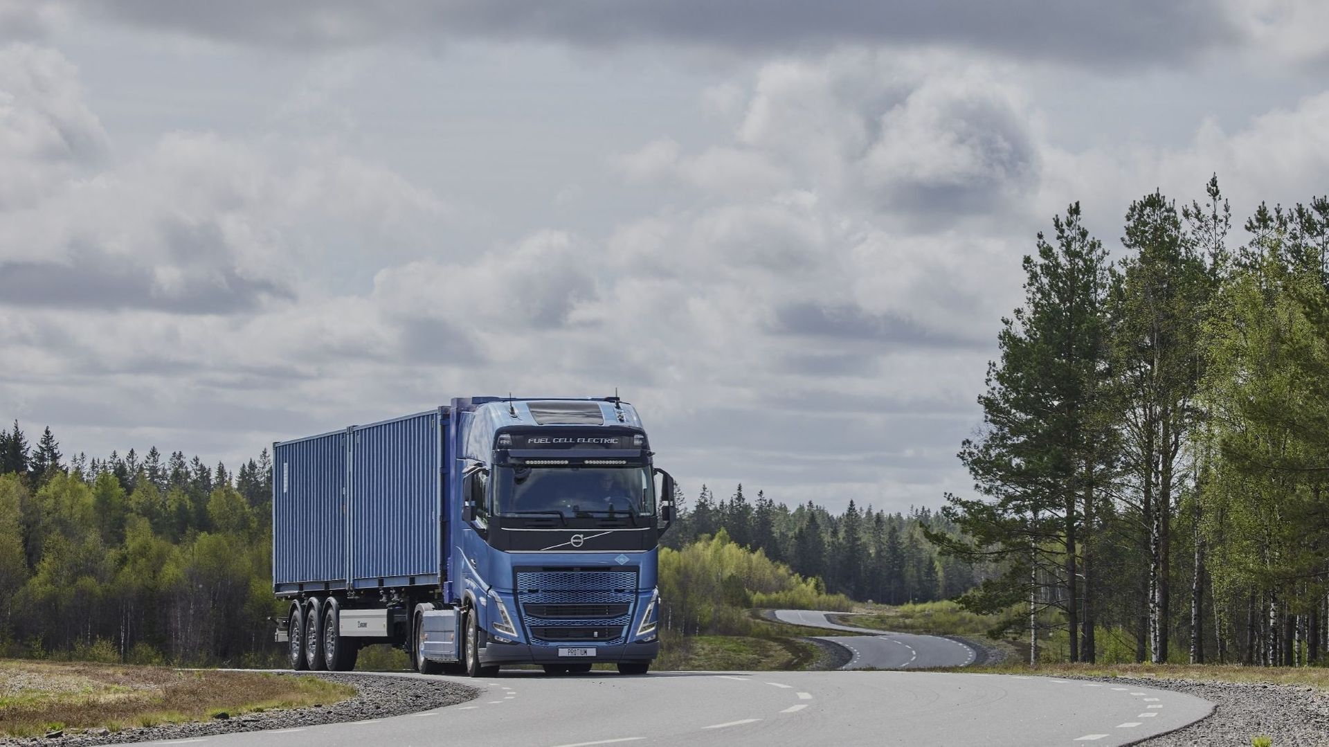 Volvo fait rouler ses premiers camions à hydrogène.
