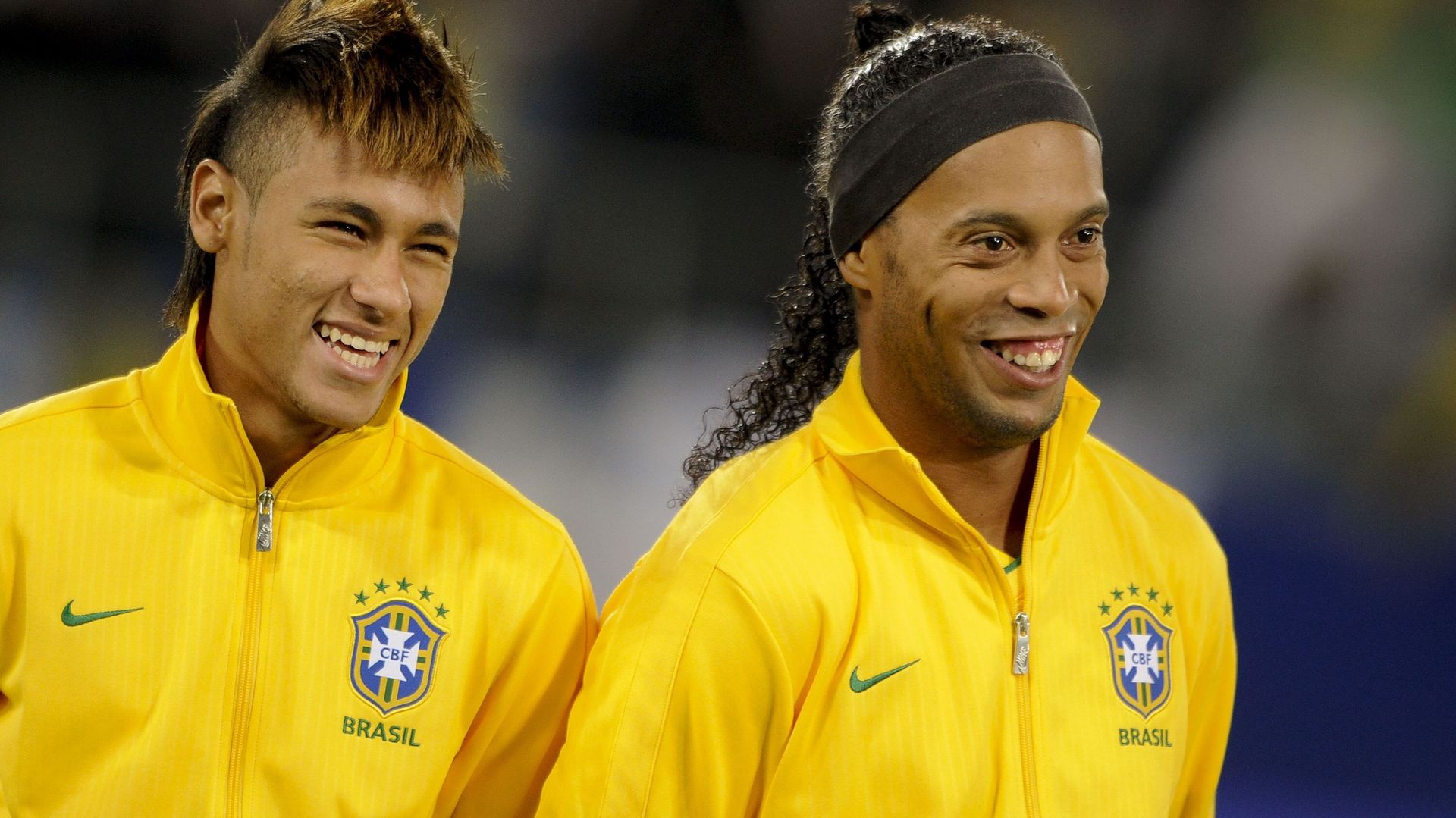 Neymar et Ronaldinho appelés contre le Chili