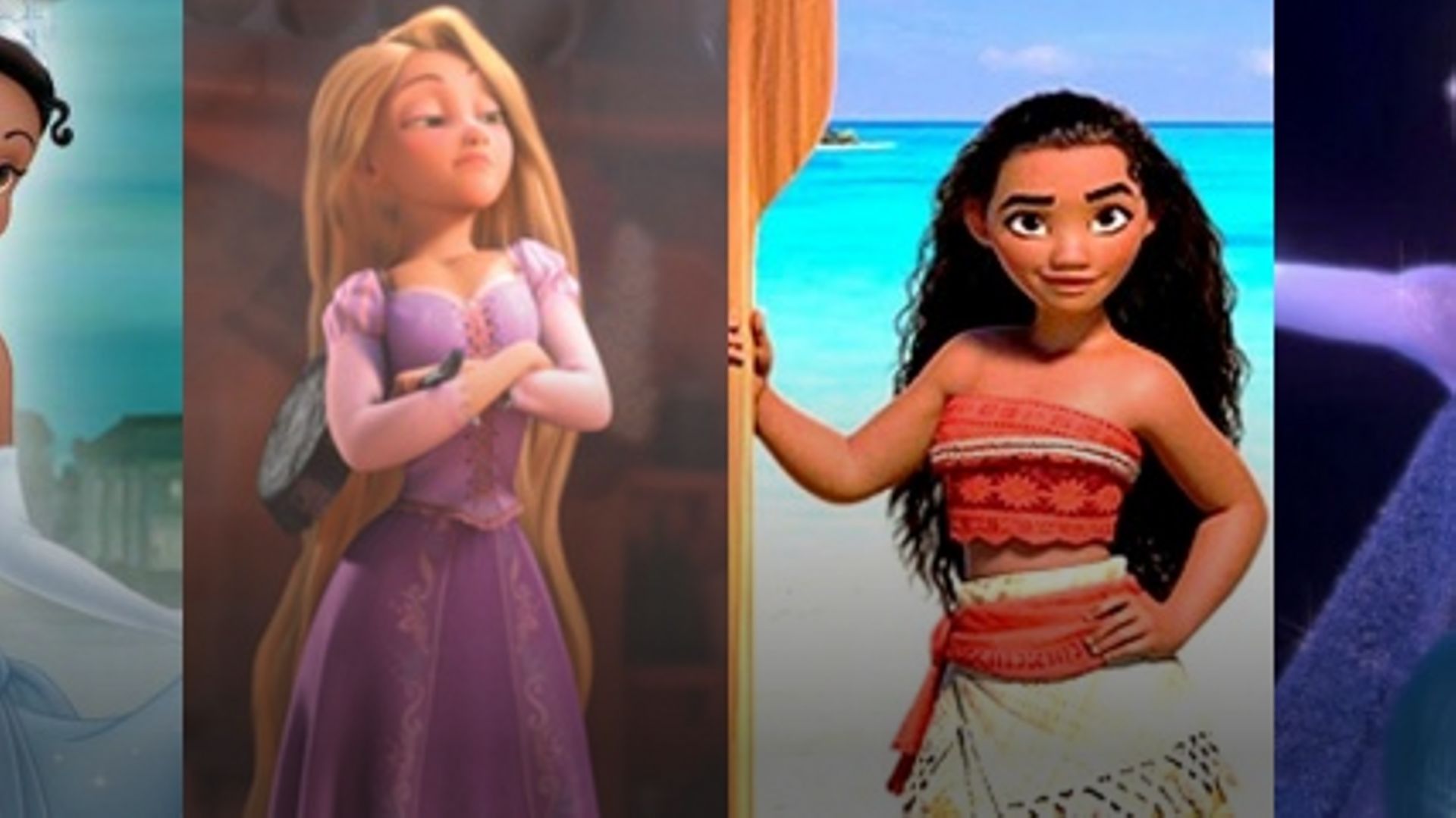 Êtes-vous plutôt Tiana, Raiponce, Vaïana ou Elsa ?