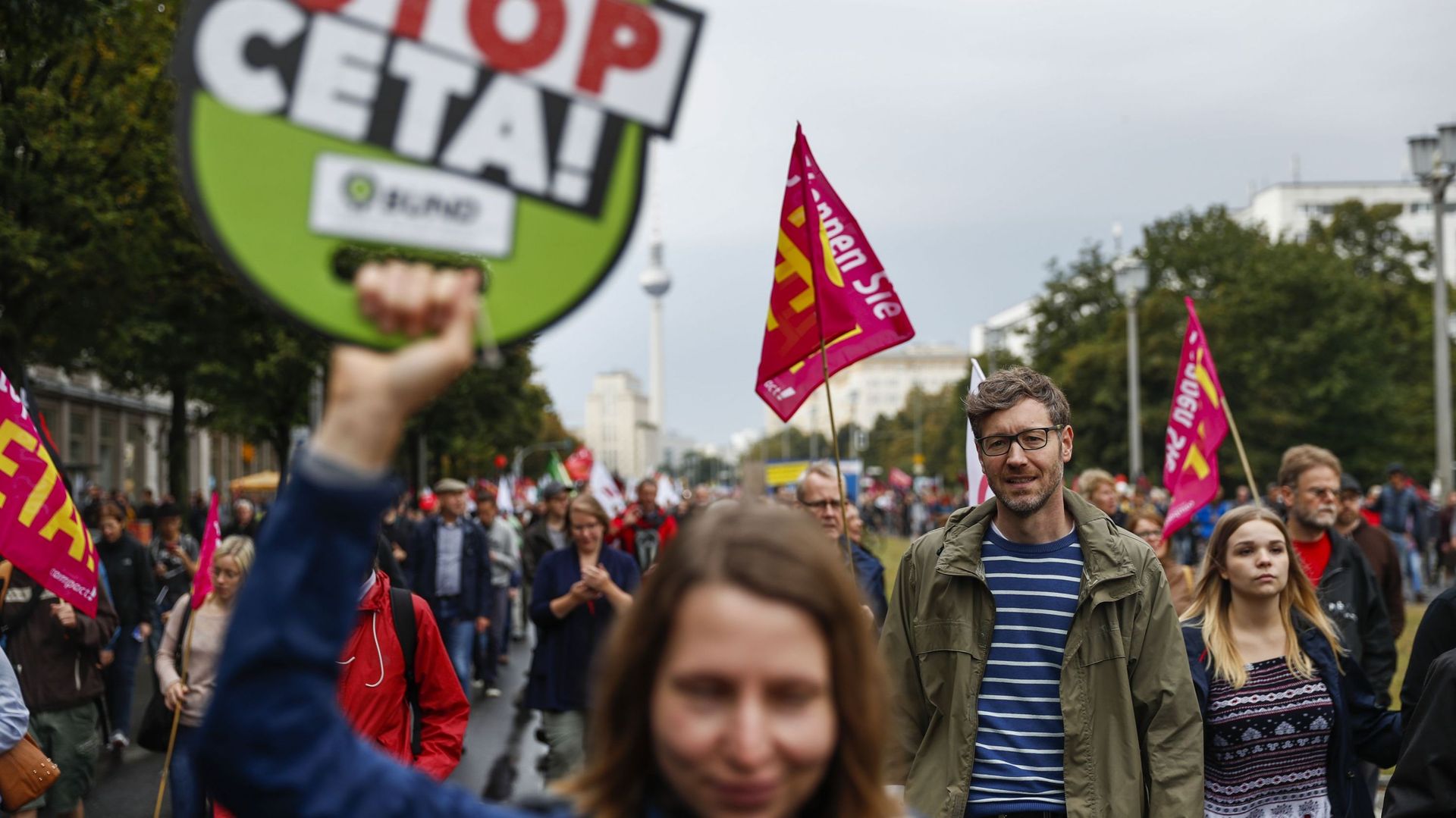 CETA: des rassemblements syndicaux et citoyens ce jeudi 