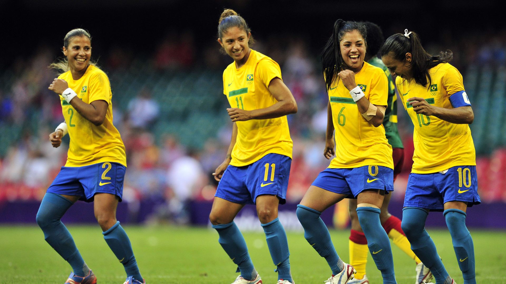 Le Brésil est qualifié pour les quarts de finale en foot féminin