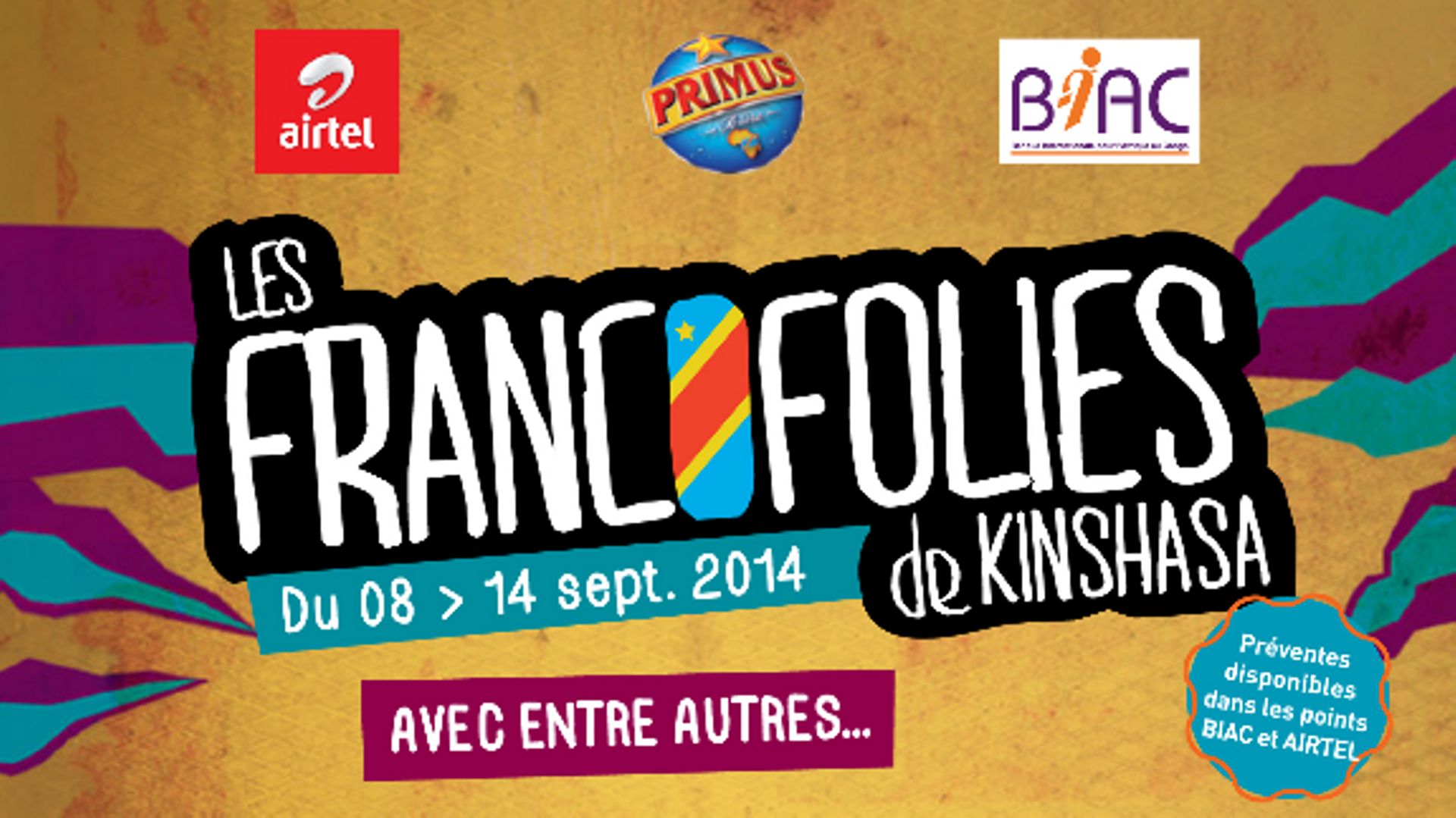 Le festival de musique devait se tenir du 8 au 14 septembre dans la capitale congolaise.