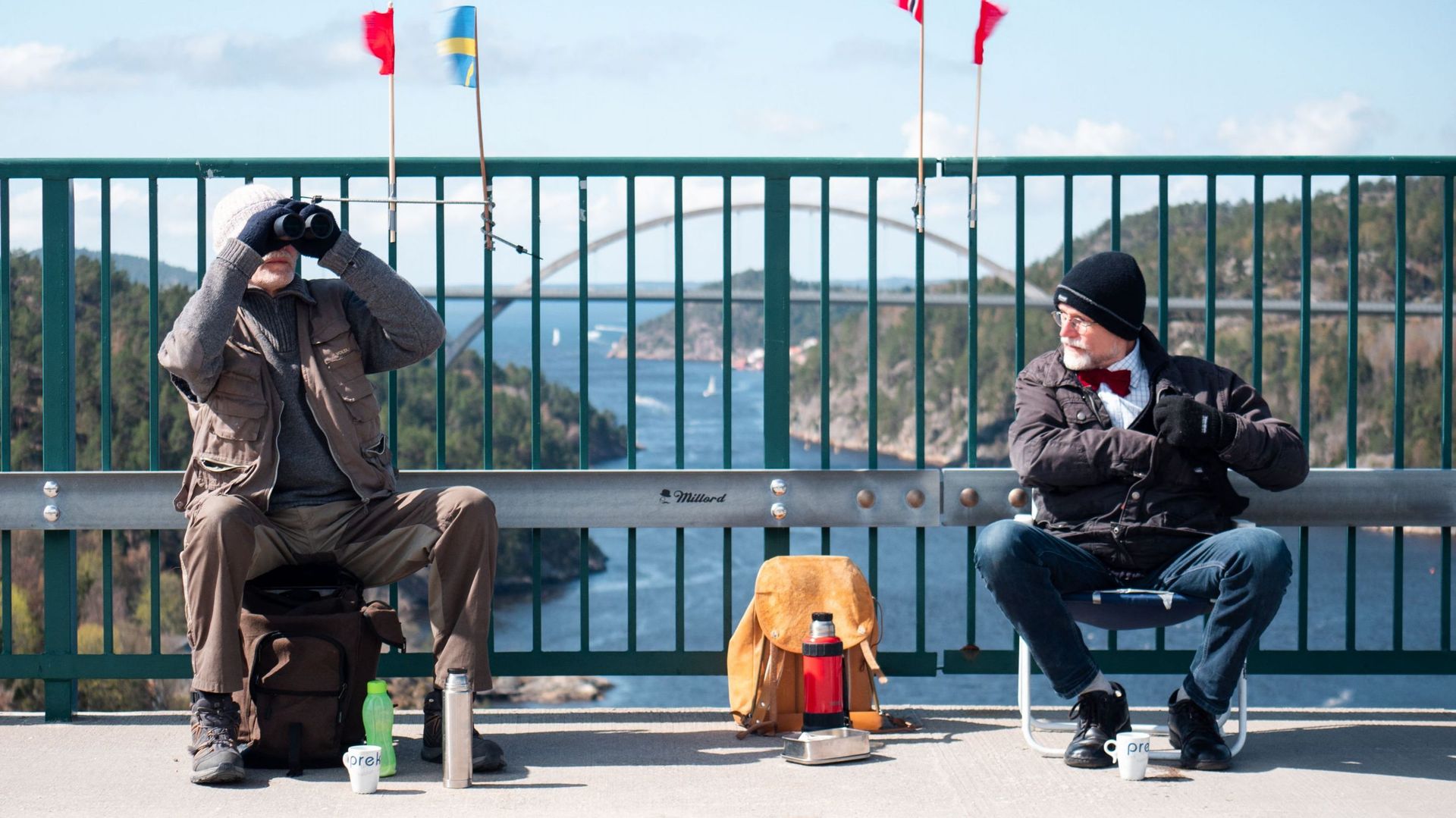 Deux jumeaux se retrouvent quotidiennement de l’autre côté de la frontière entre la Suède et la Norvège