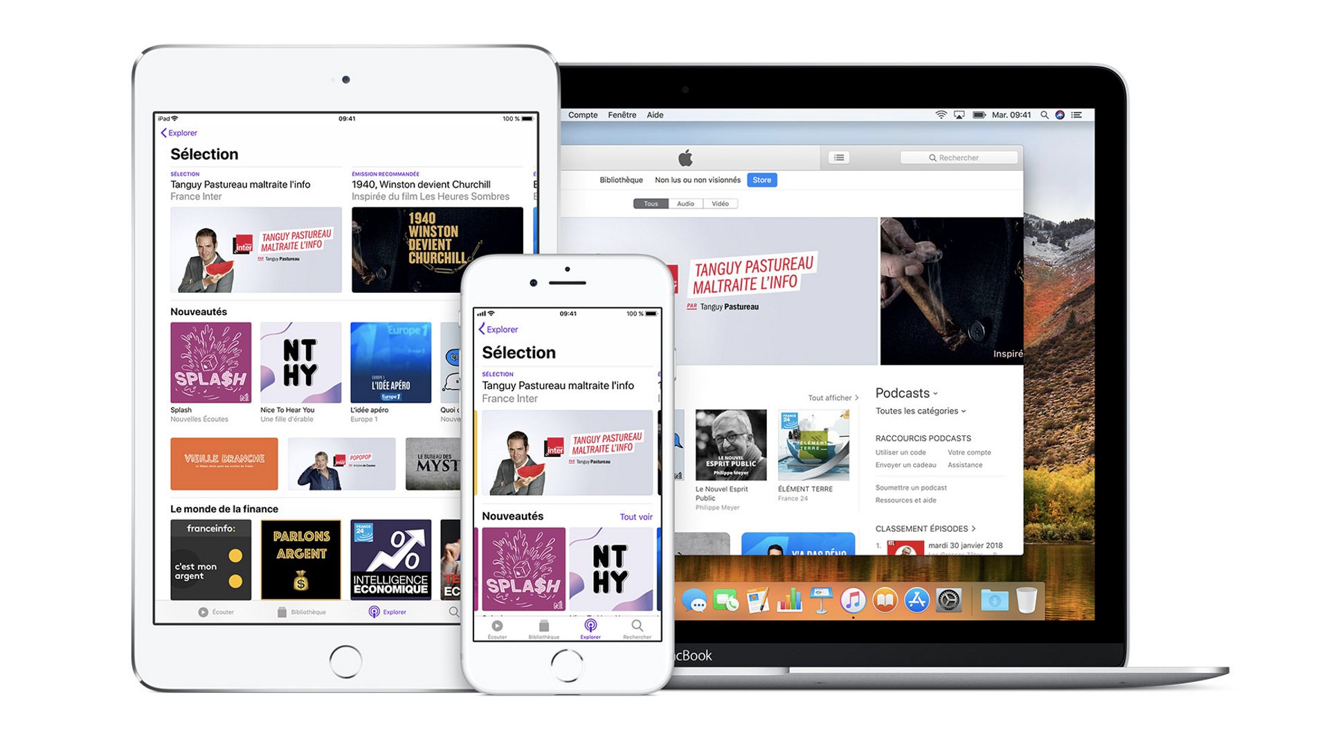 Apple propose plus de 550 000 podcasts