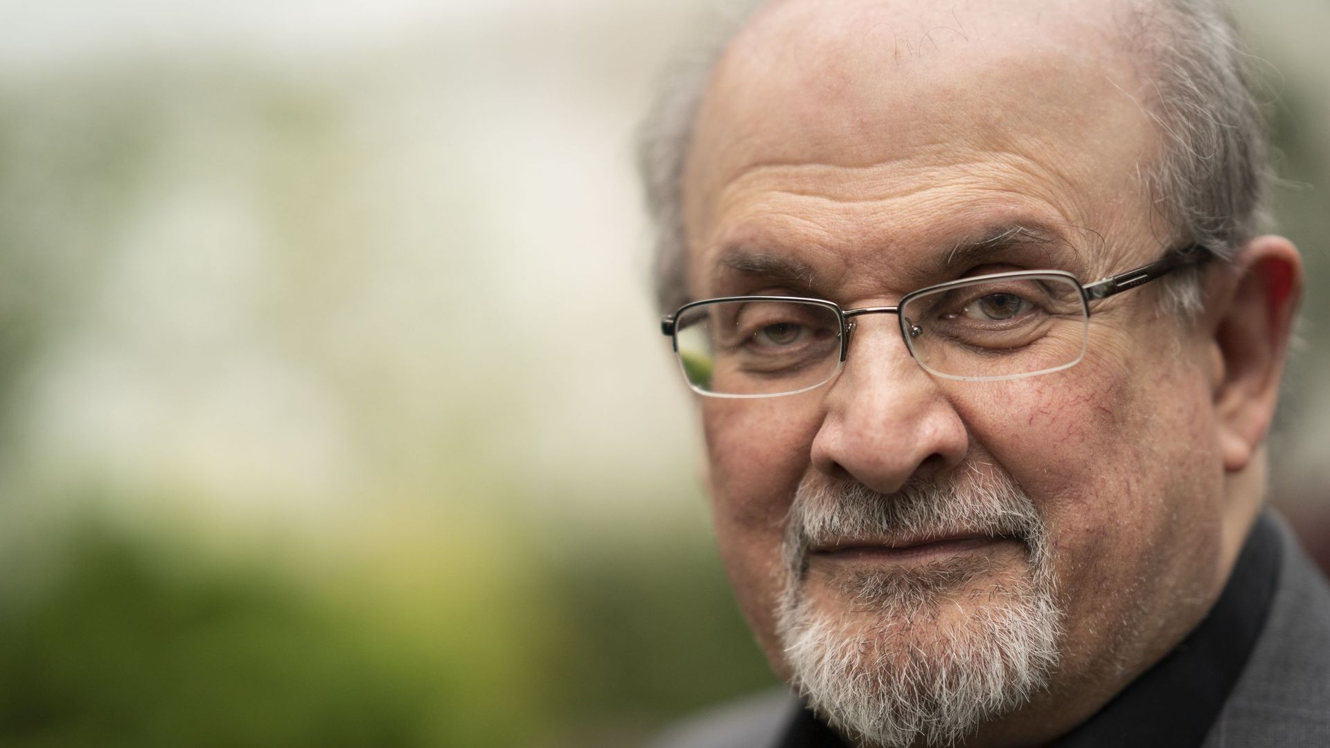 L'écrivain Salman Rushdie.