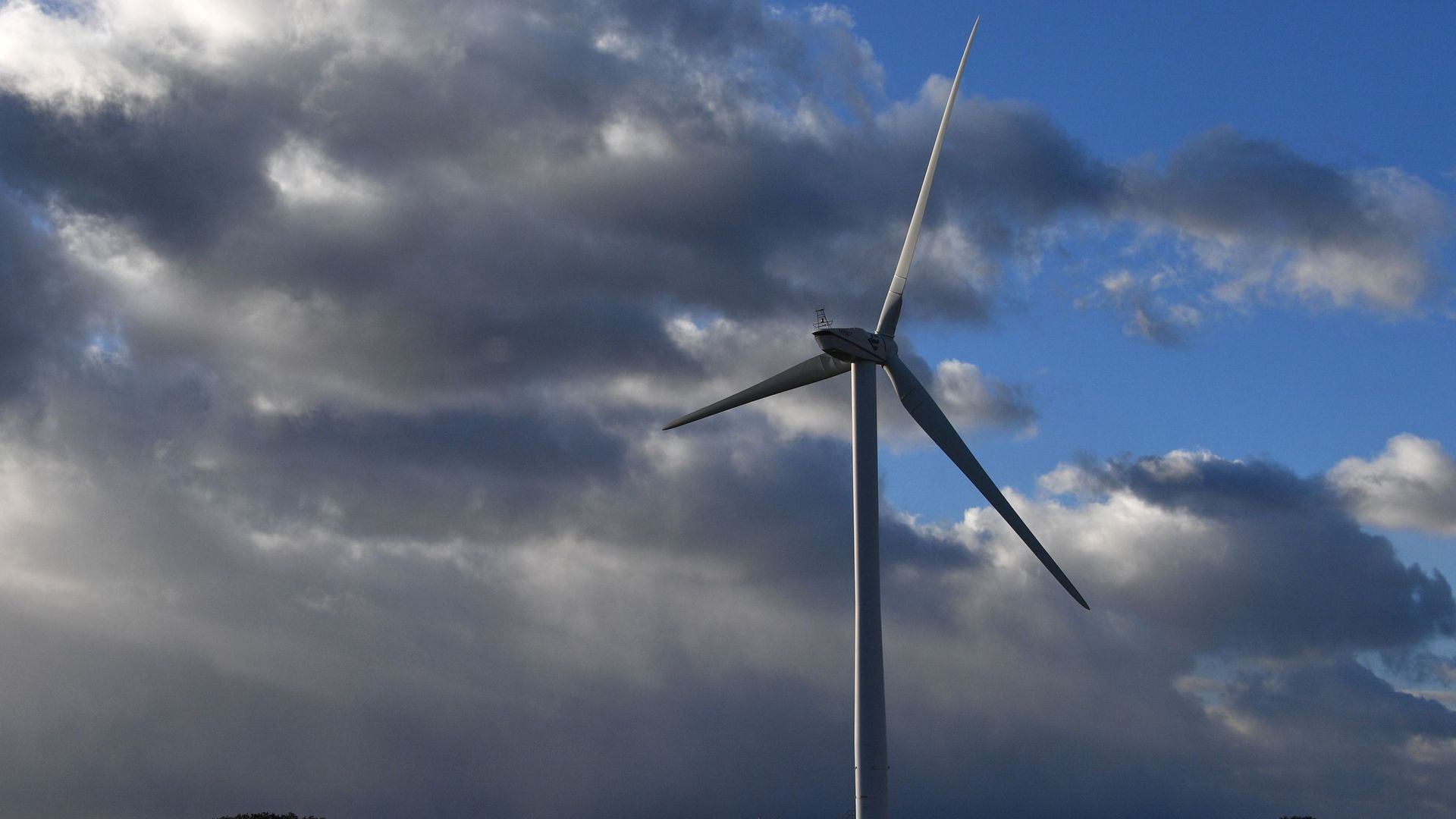 En Allemagne, les éoliennes tournent pour le moment à 5% de leurs capacités