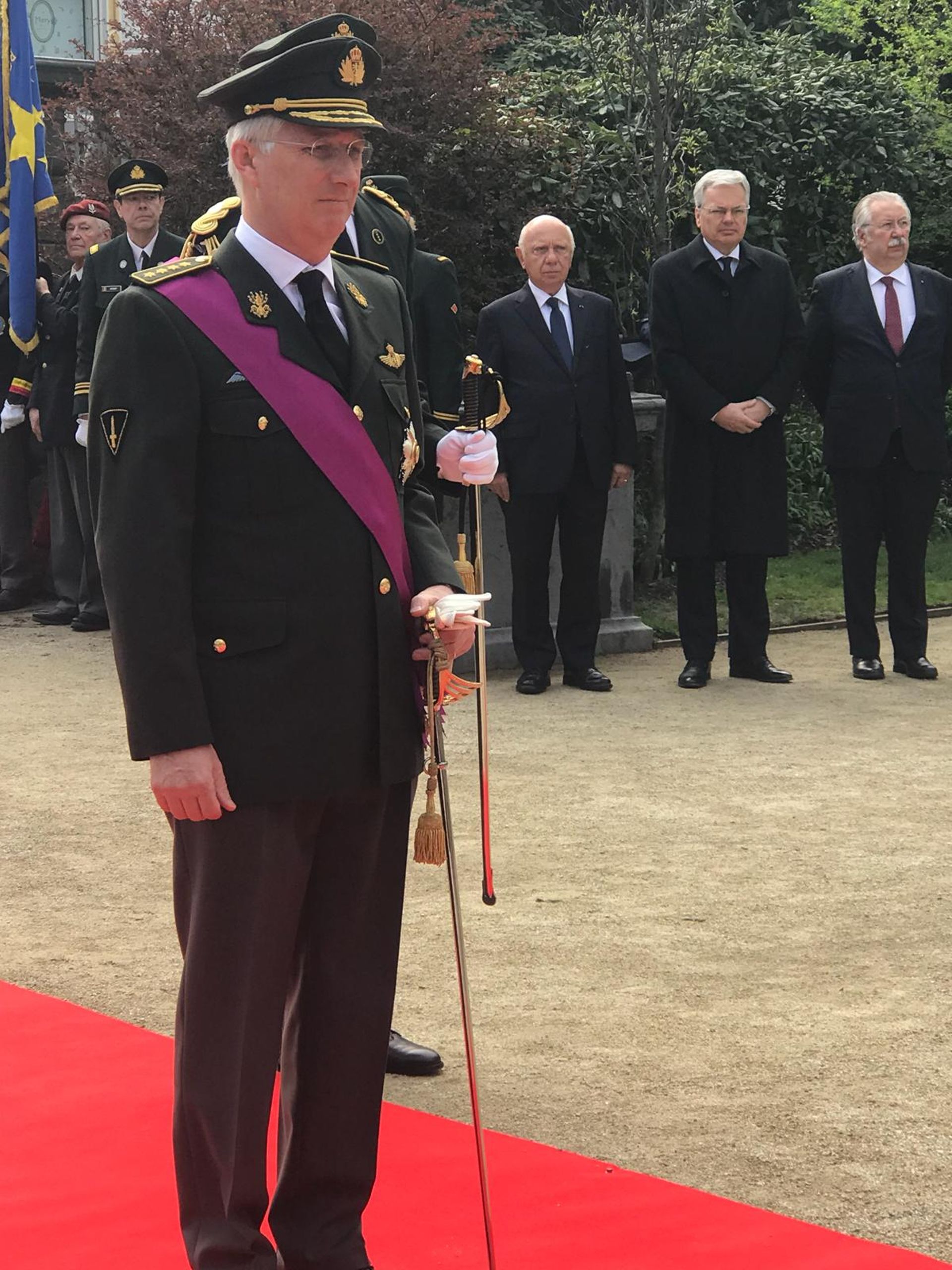 Le Roi rend hommage aux 252 soldats belges morts en opération depuis 1945